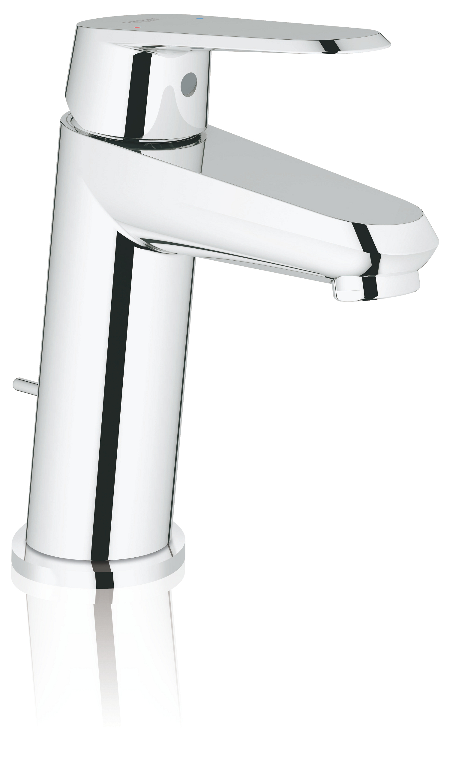 Baterie lavoar Grohe 23049002, Eurodisc Cosmo, tip comanda monocomanda, tip instalare pe lavoar, crom [2]