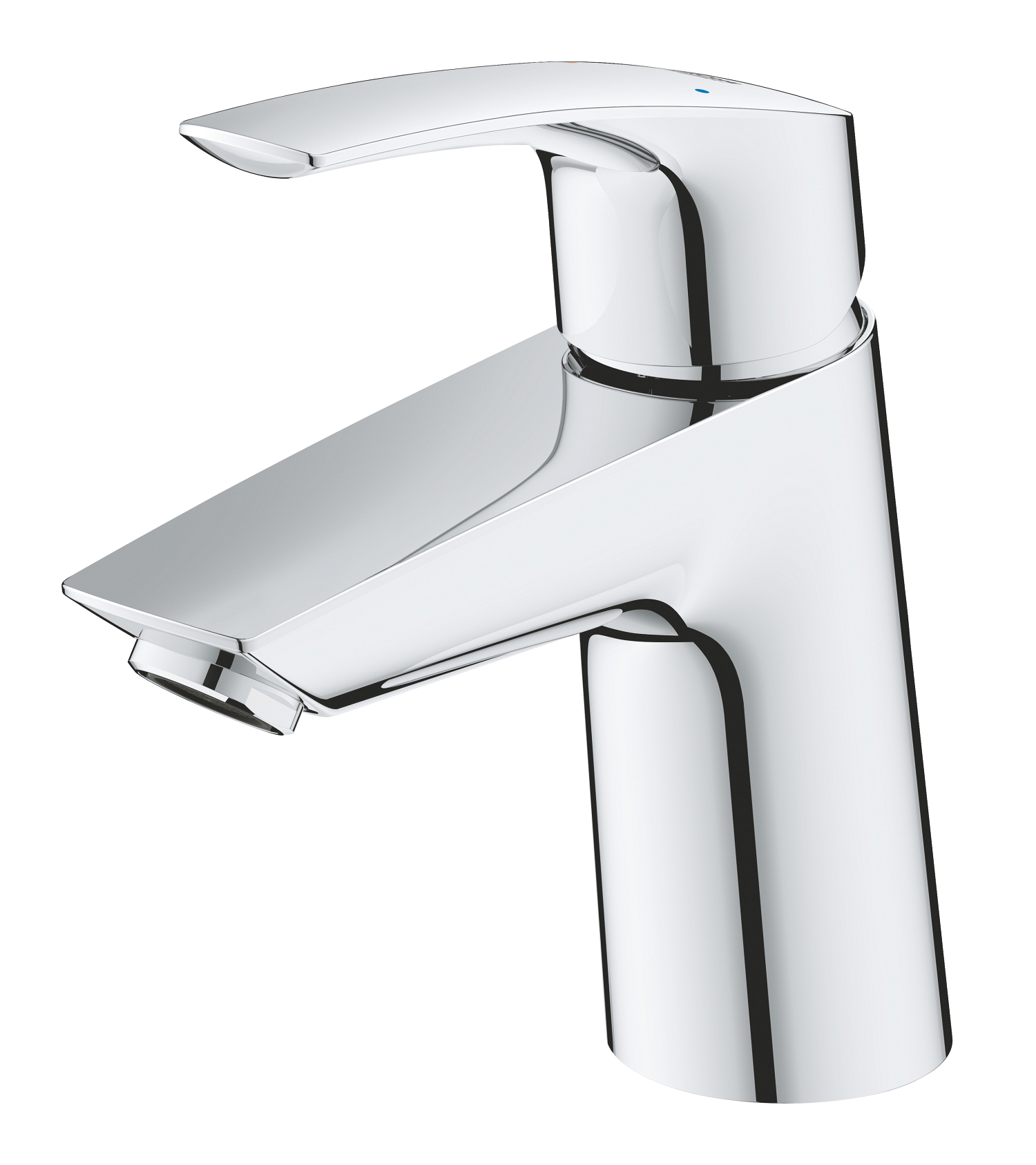 Baterie lavoar Grohe 23967003, Eurosmart, tip comanda monocomanda, tip instalare pe lavoar, marime s, crom [2]