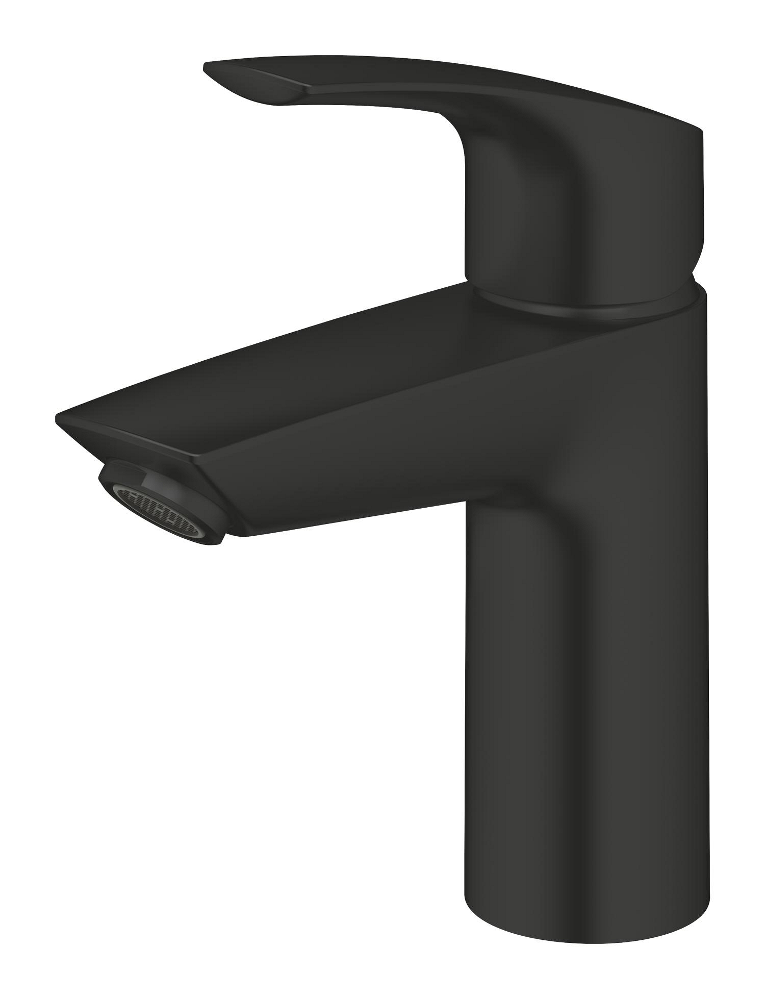 Baterie lavoar Grohe 321542433, EuroSmart, tip comanda monocomanda, marime s, tip instalare pe lavoar, negru [1]