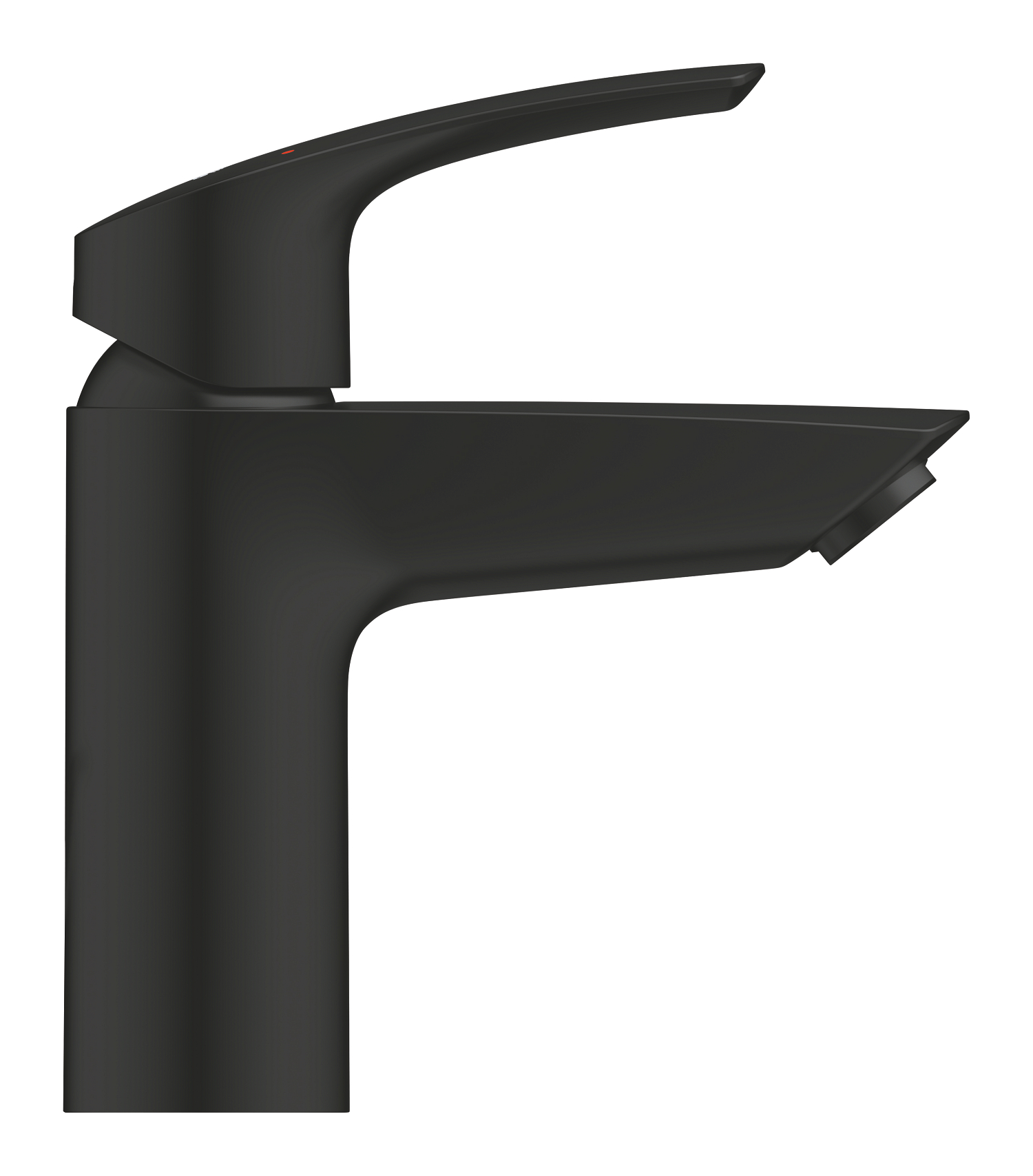 Baterie lavoar Grohe 239222433, Eurosmart, tip comanda monocomanda, tip instalare pe lavoar, marime s, negru [1]