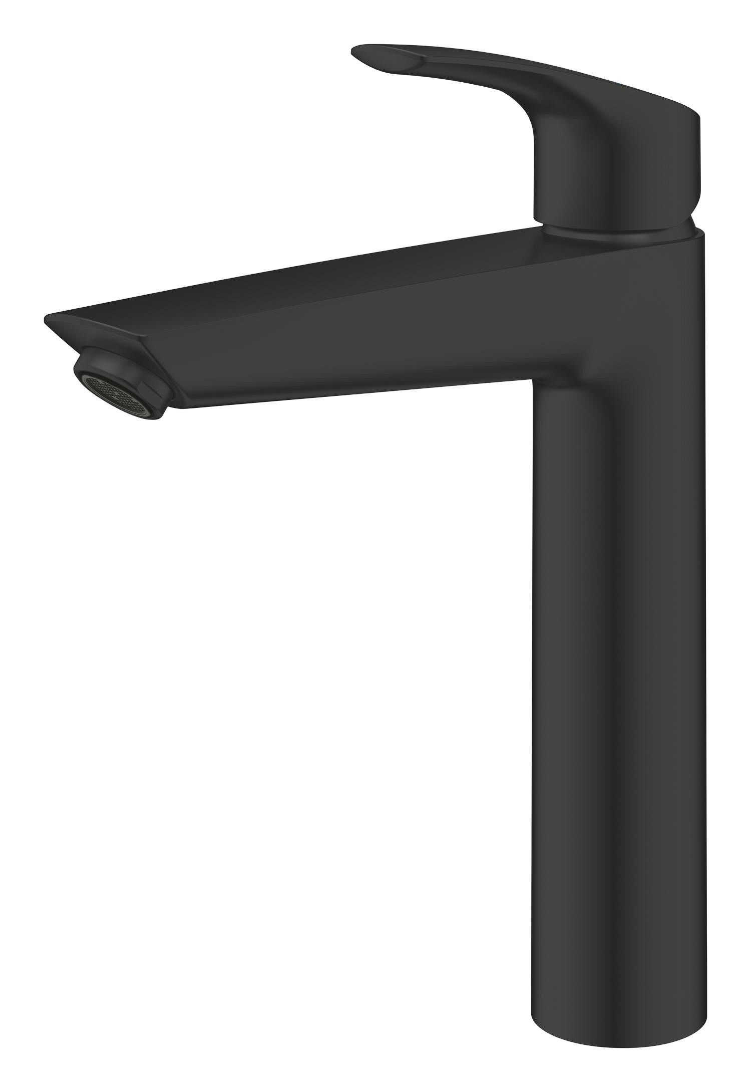 Baterie lavoar Grohe 241642433, EuroSmart, tip comanda monocomanda, marime xl, tip instalare pe blat, negru [1]