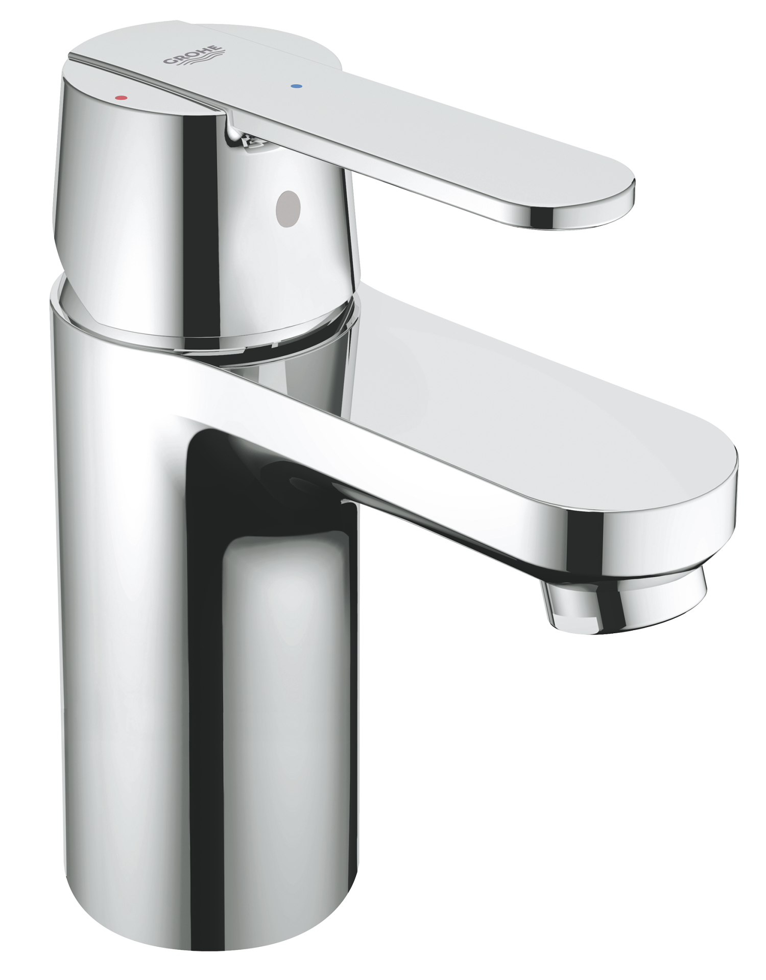 Baterii sanitare - Baterie lavoar Grohe 23586000, Get, tip comanda monocomanda, tip instalare pe lavoar, marime s, crom