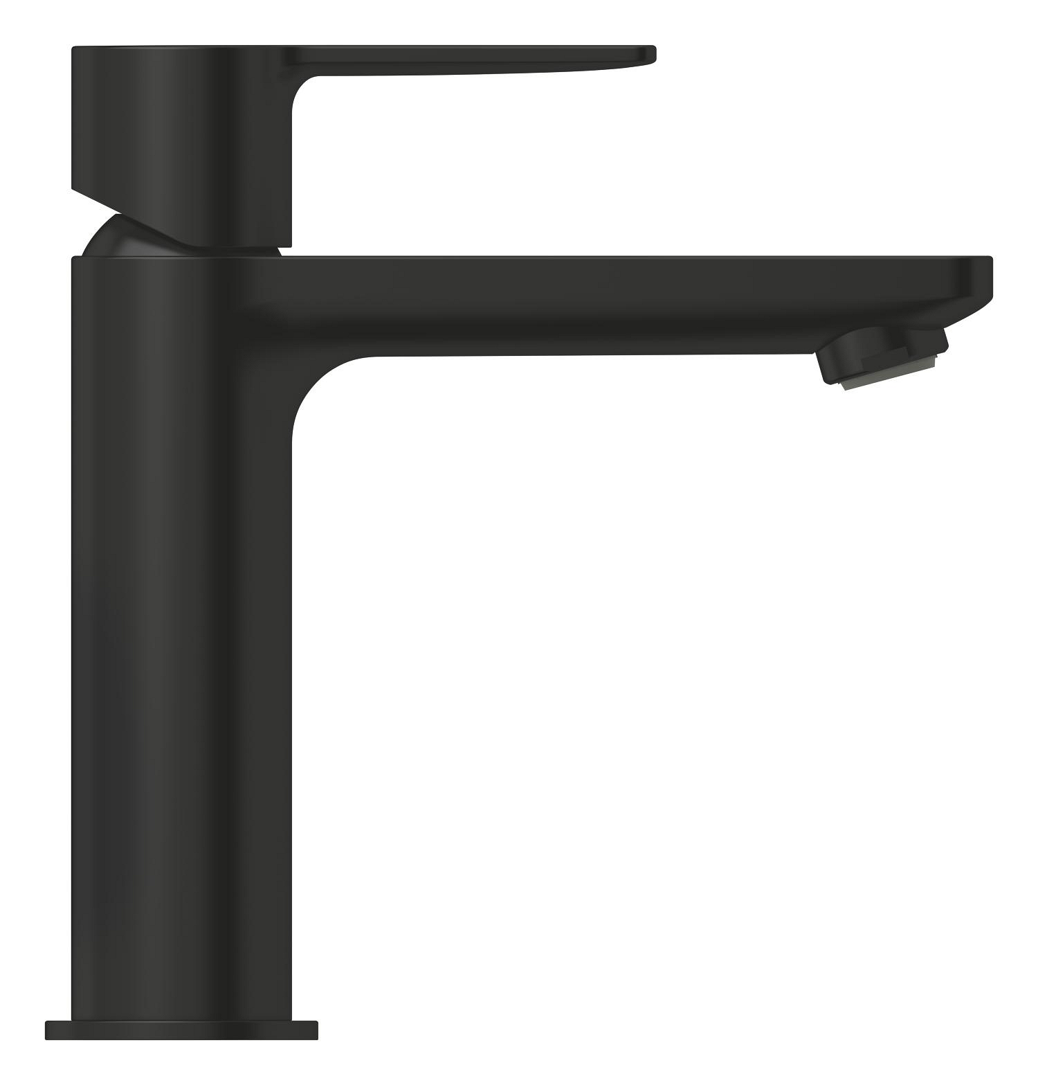 Baterie lavoar Grohe 231062431, Lineare, tip comanda monocomanda, marime m, tip instalare pe lavoar, negru [2]
