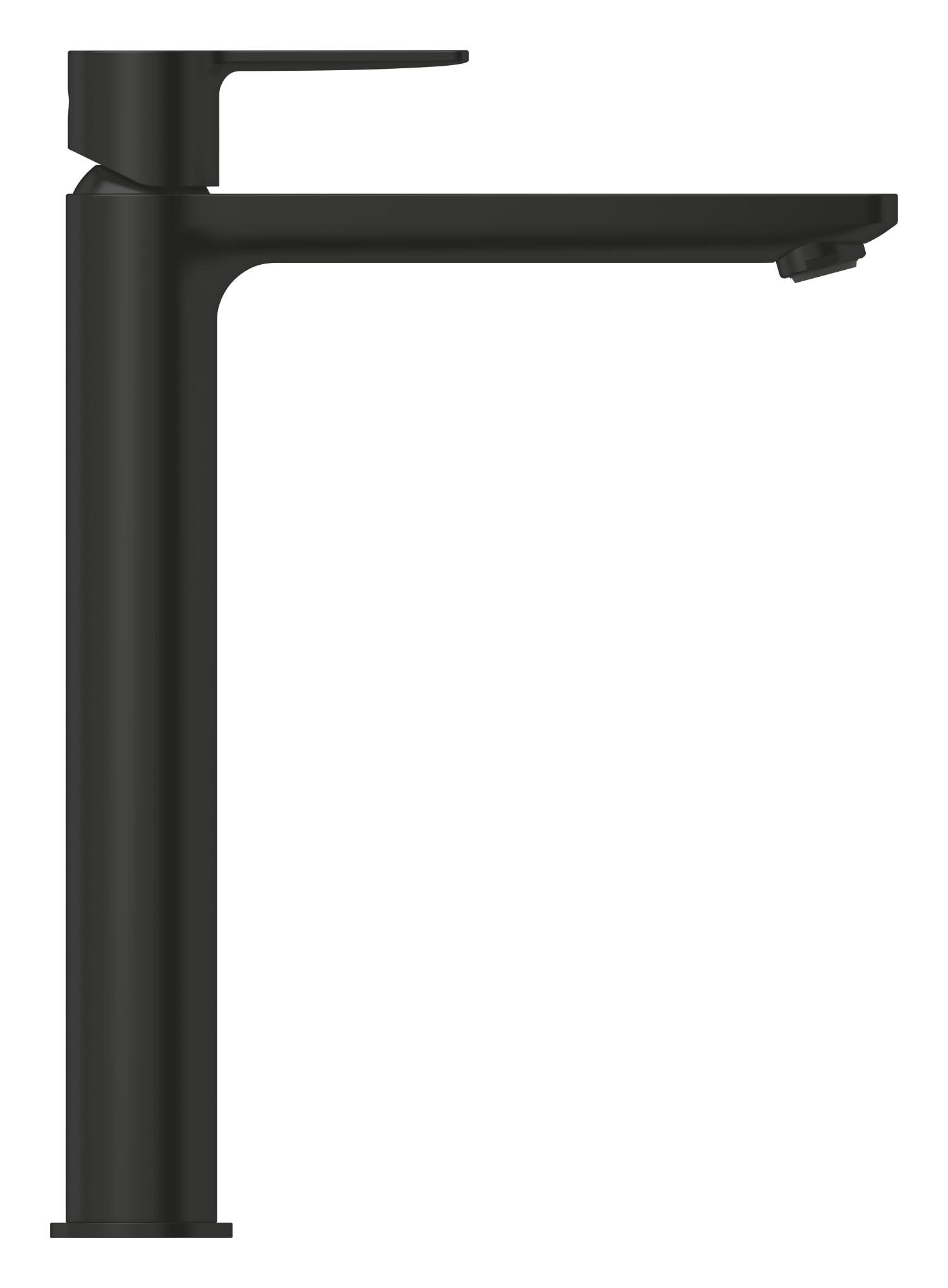 Baterie lavoar Grohe 234052431, Lineare, tip comanda monocomanda, marime xl, tip instalare pe blat, negru [2]