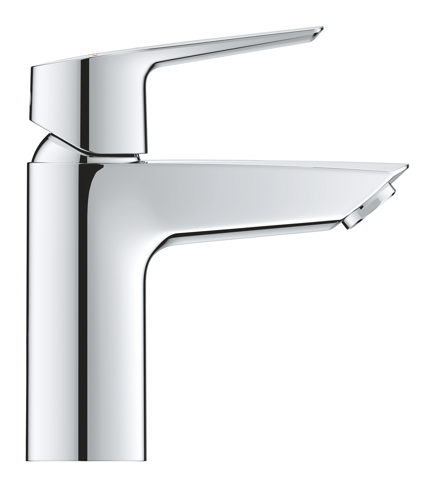 Baterie lavoar Grohe 23551002, Start, tip comanda monocomanda, tip instalare pe lavoar, pe blat, crom [3]
