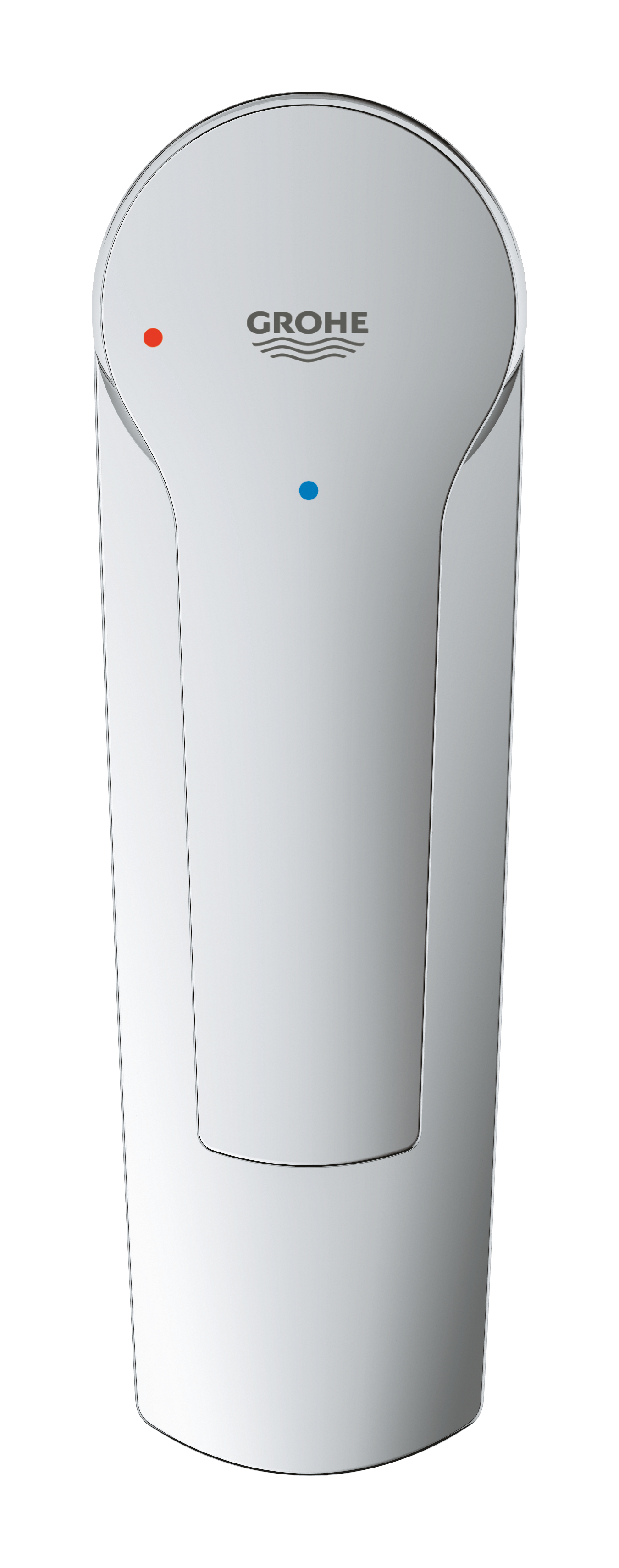 Baterie lavoar Grohe 23551002, Start, tip comanda monocomanda, tip instalare pe lavoar, pe blat, crom [4]
