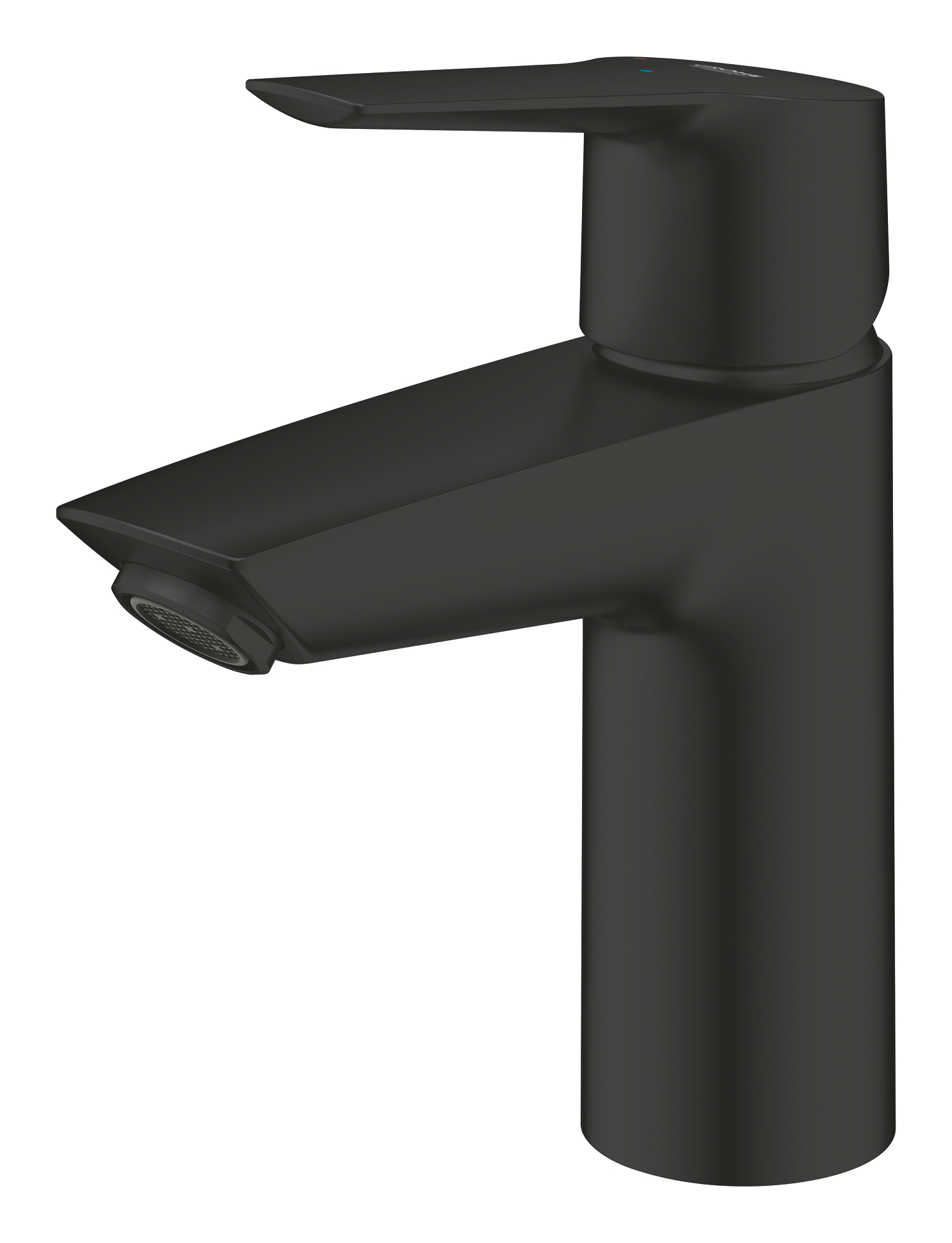 Baterie lavoar Grohe 235512432, Start, tip comanda monocomanda, tip instalare pe lavoar, marime m, negru [3]