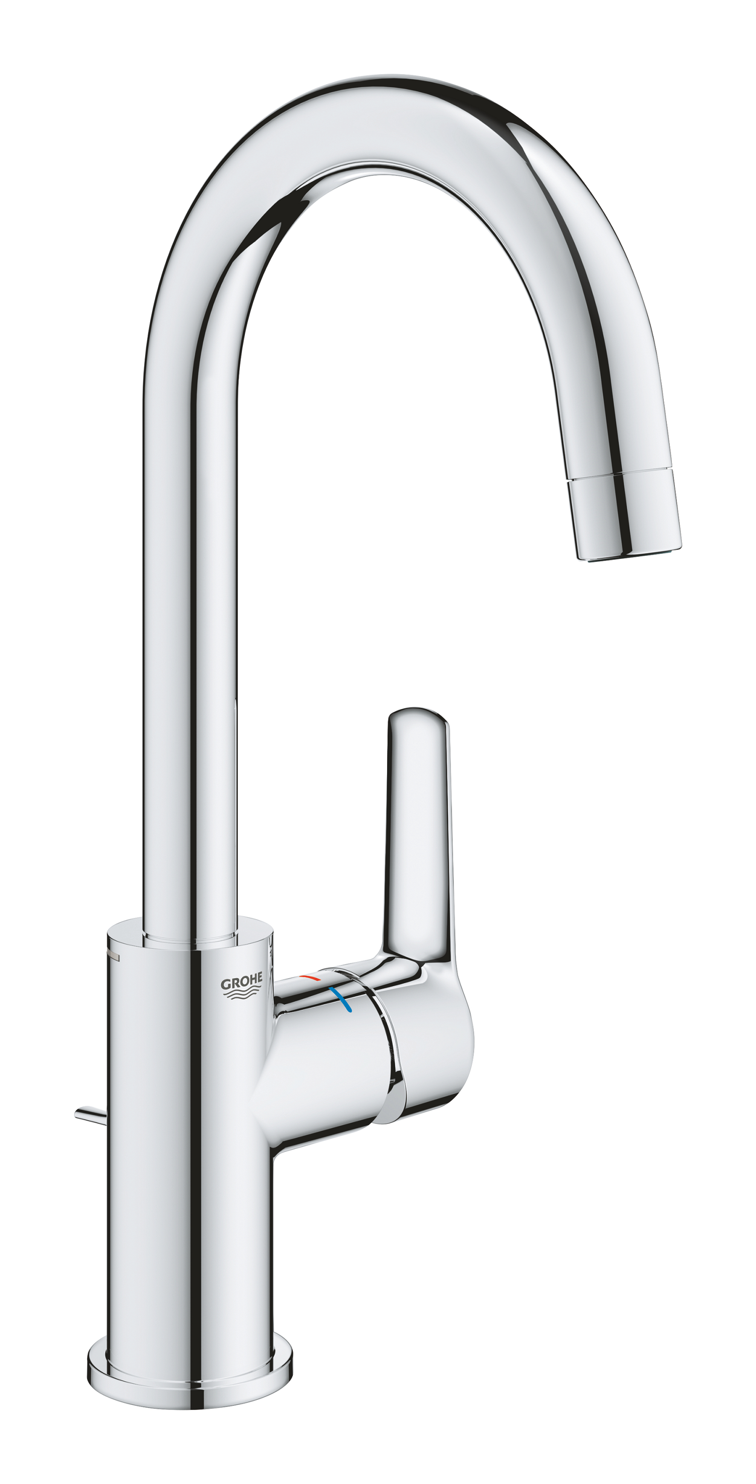 Baterii sanitare - Baterie lavoar Grohe 24203002, Start, tip comanda monocomanda, tip instalare pe blat, marime l, crom