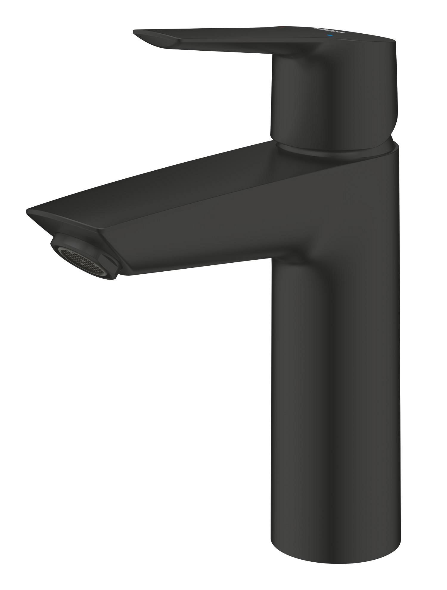 Baterie lavoar Grohe 242042432, Start, tip comanda monocomanda, tip instalare pe lavoar, marime m, negru [2]