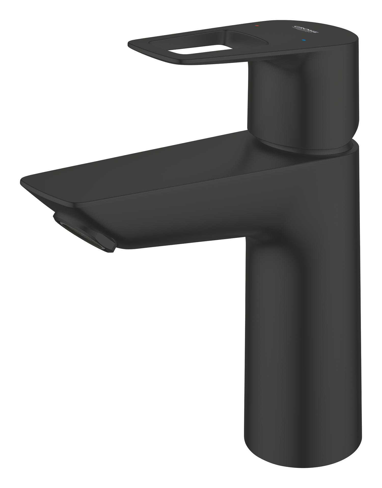 Baterie lavoar Grohe 237792431, StartLoop, tip comanda monocomanda, marime m, tip instalare pe blat, pe lavoar, negru [2]