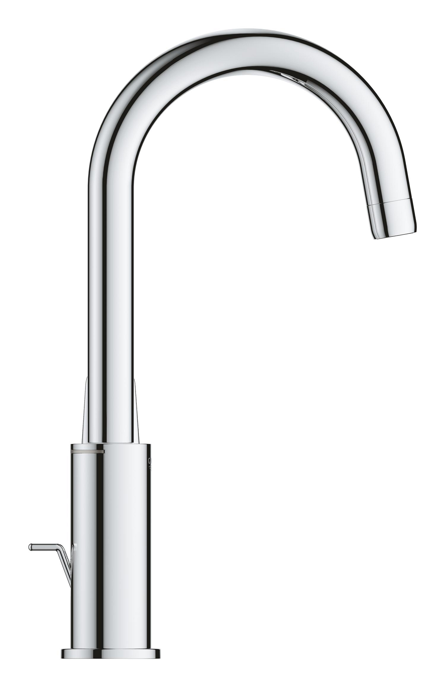 Baterie lavoar Grohe 24330001, Swift, tip comanda monocomanda, tip instalare pe lavoar, pe blat, crom [1]