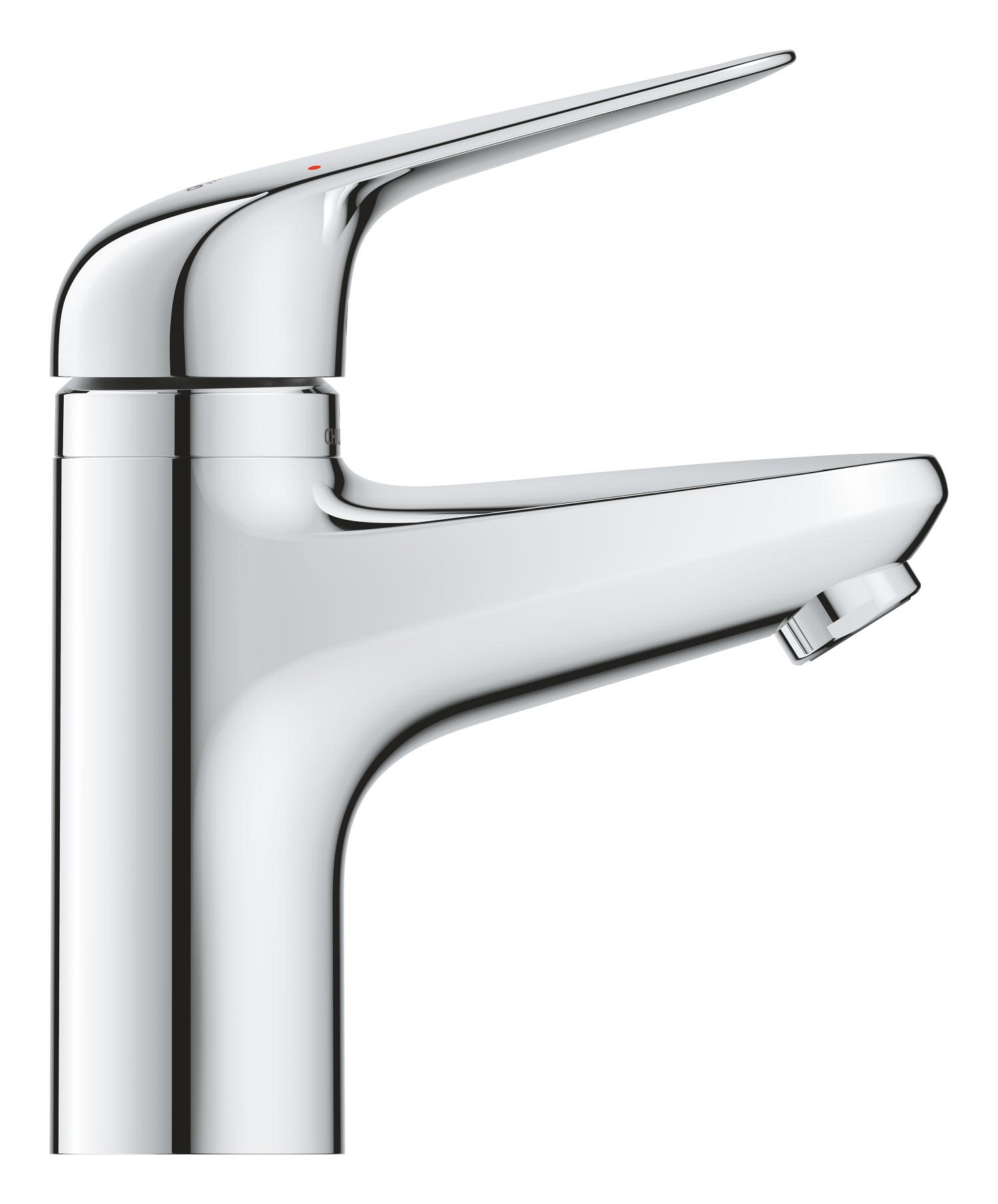 Baterie lavoar Grohe 24319001, Swift, tip comanda monocomanda, tip instalare pe lavoar, marime s, crom [1]