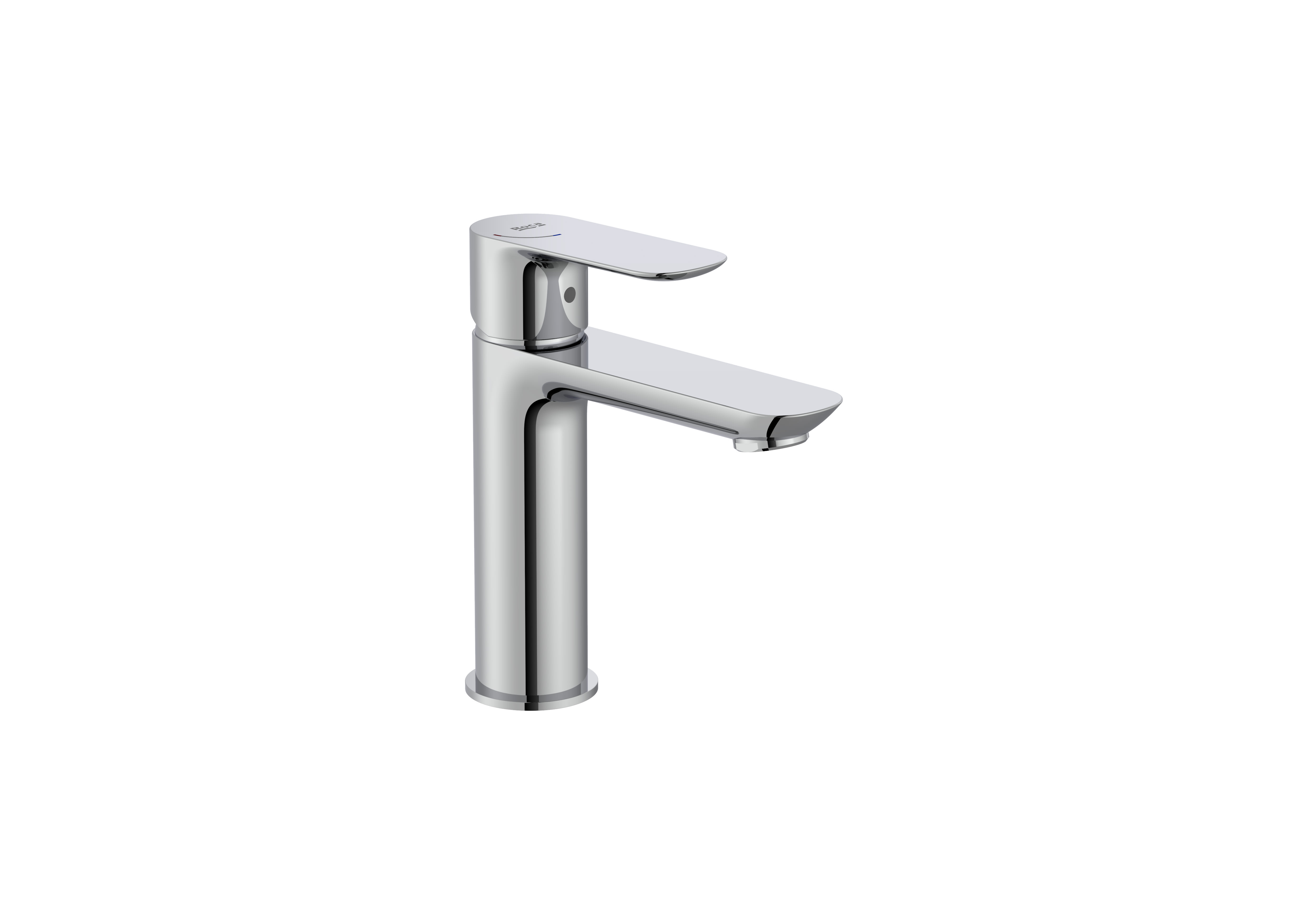 Baterii sanitare - Baterie lavoar Roca A5A326EC00, Cala, tip comanda monocomanda, marime m, tip instalare pe lavoar, crom
