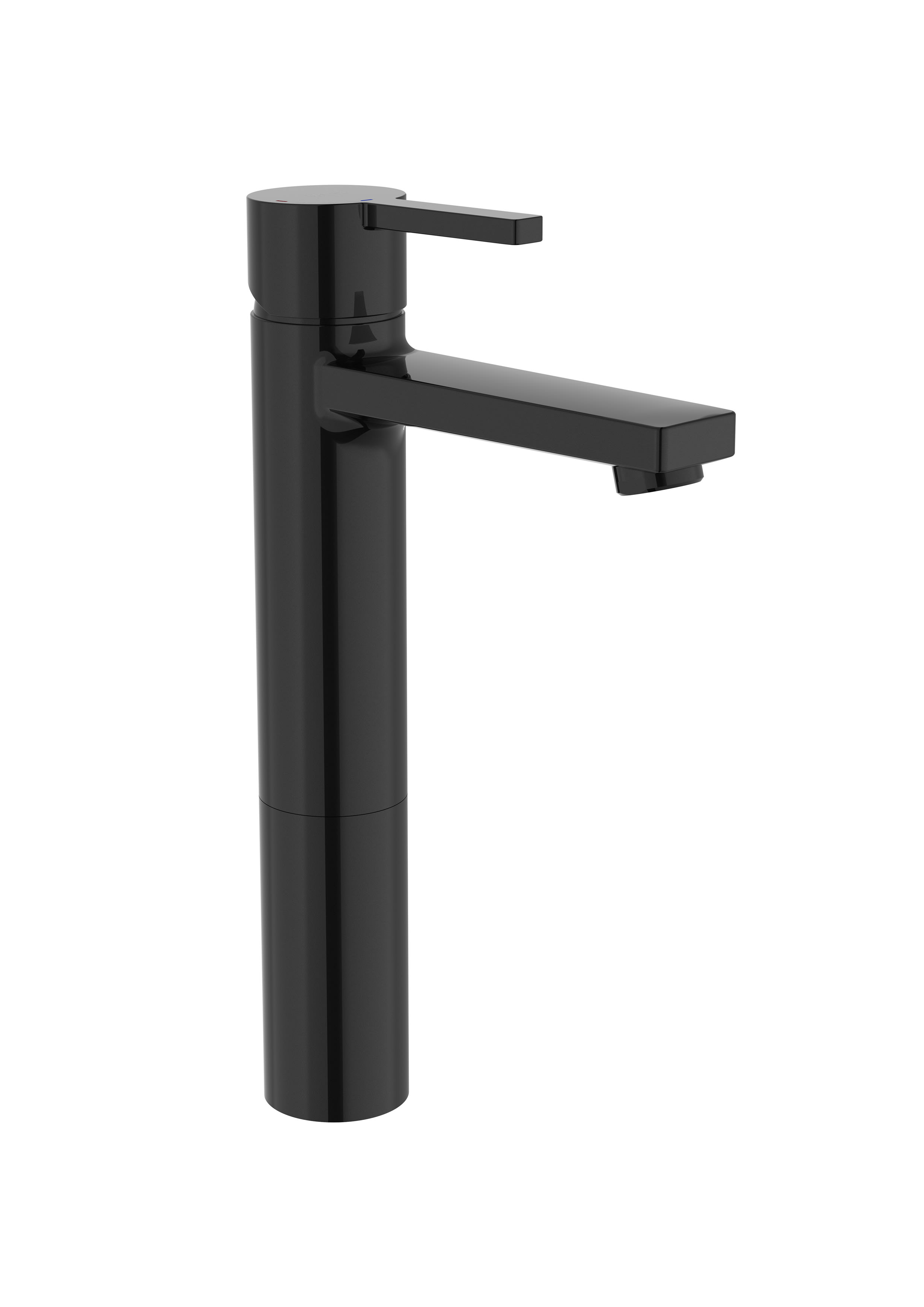 Baterii sanitare - Baterie lavoar Roca A5A3B96CN0, Naia, tip comanda monocomanda, marime xl, tip instalare pe blat, negru