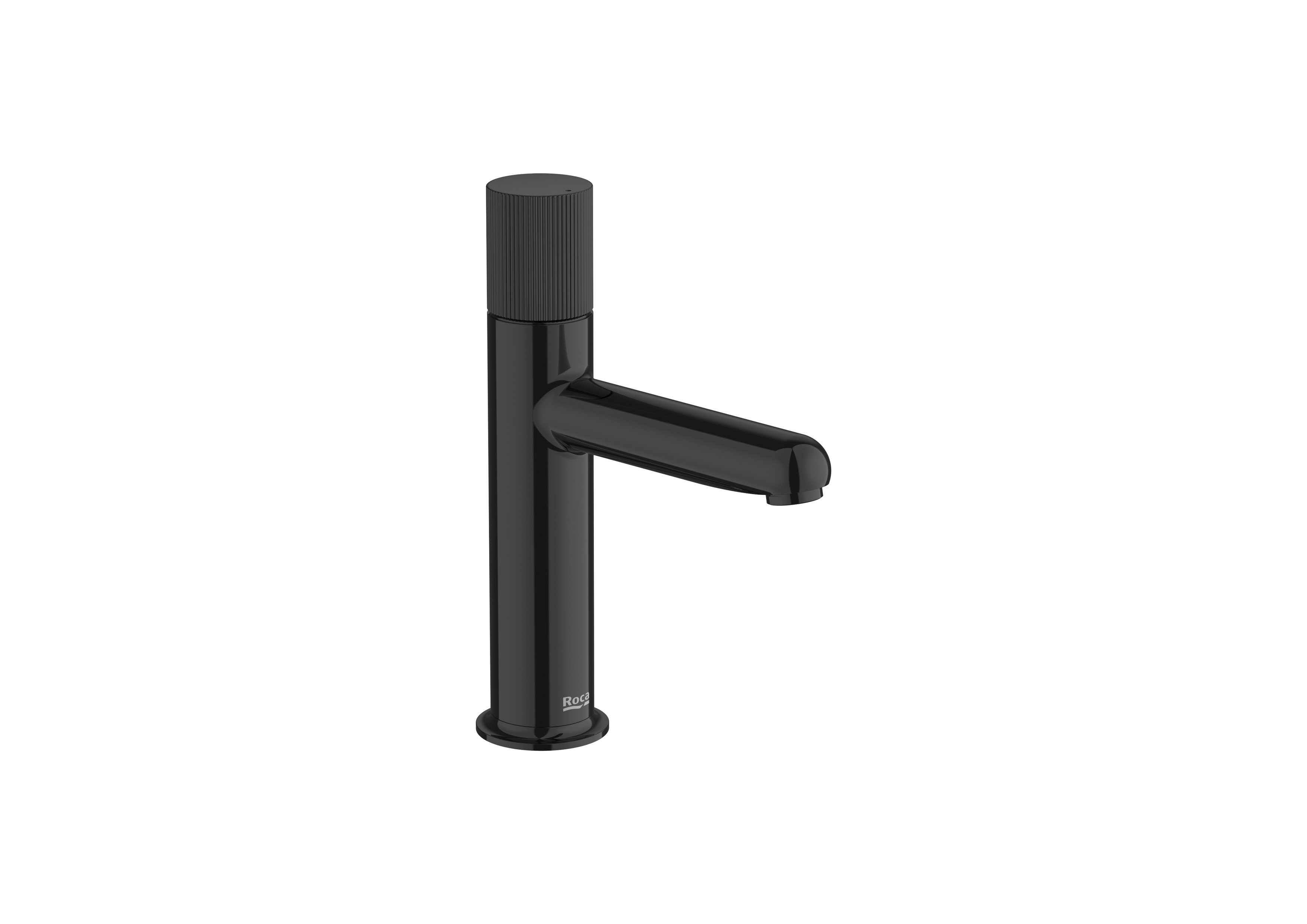 Baterii sanitare - Baterie lavoar Roca A5A3B3FCN0, NU, tip comanda monocomanda, marime m, tip instalare pe lavoar, negru