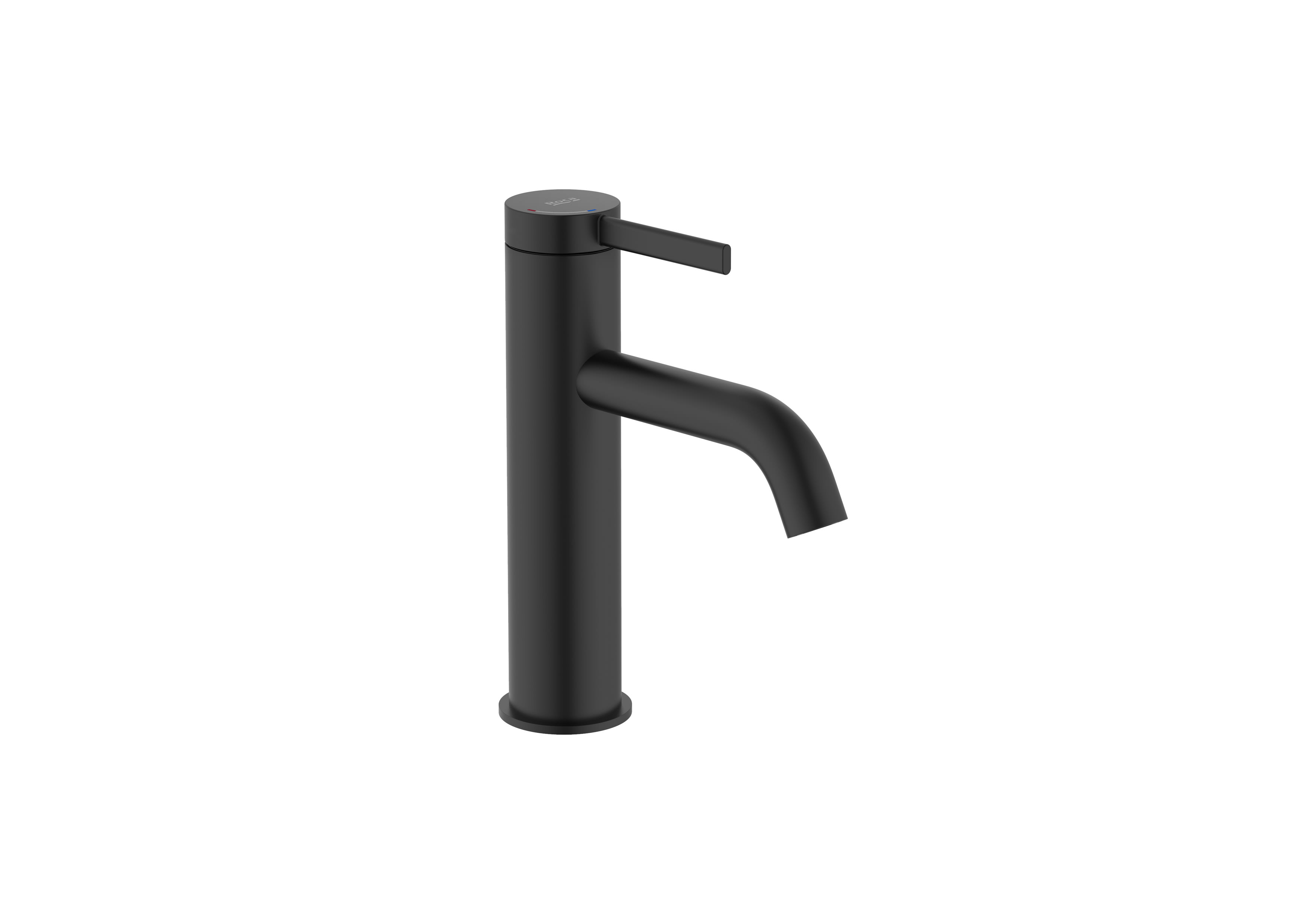 Baterii sanitare - Baterie lavoar Roca A5A3A9ENB0, ONA, tip comanda monocomanda, marime m, tip instalare pe lavoar, negru