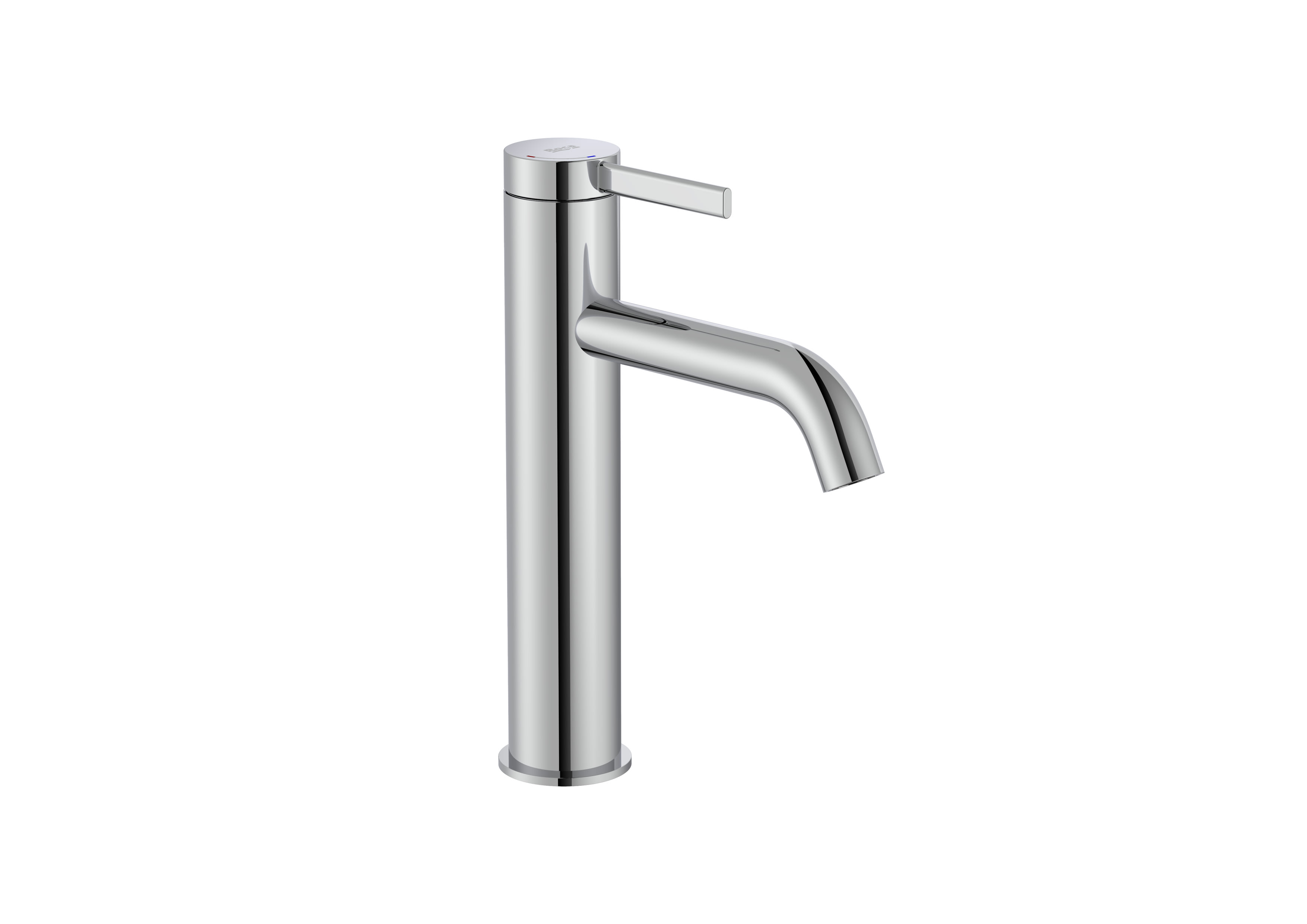 Baterii sanitare - Baterie lavoar Roca A5A3C9EC00, ONA, tip comanda monocomanda, marime m, tip instalare pe blat, pe lavoar, crom
