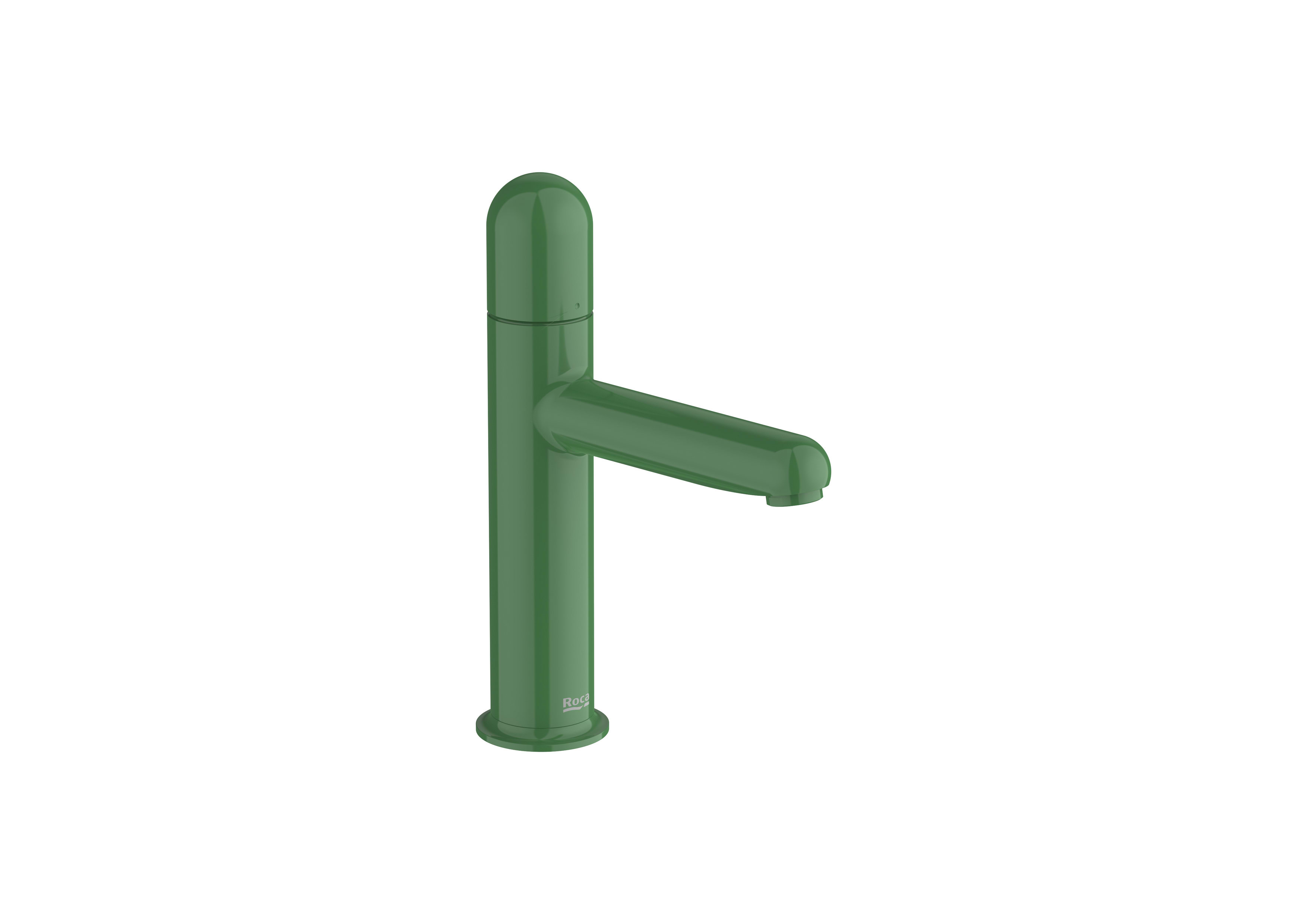 Baterii sanitare - Baterie lavoar Roca A5A3Y3FP20, NU, tip comanda monocomanda, marime m, tip instalare pe lavoar, verde