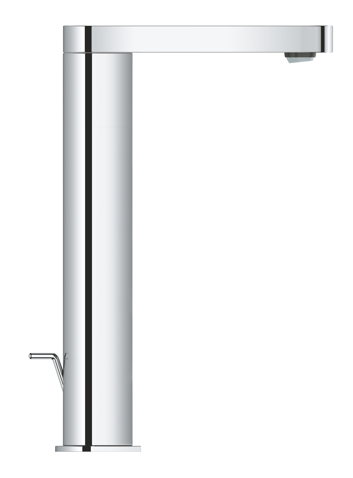 Baterie lavoar Grohe 23851003, Plus, tip comanda monocomanda, tip instalare pe lavoar, pe blat, crom [3]