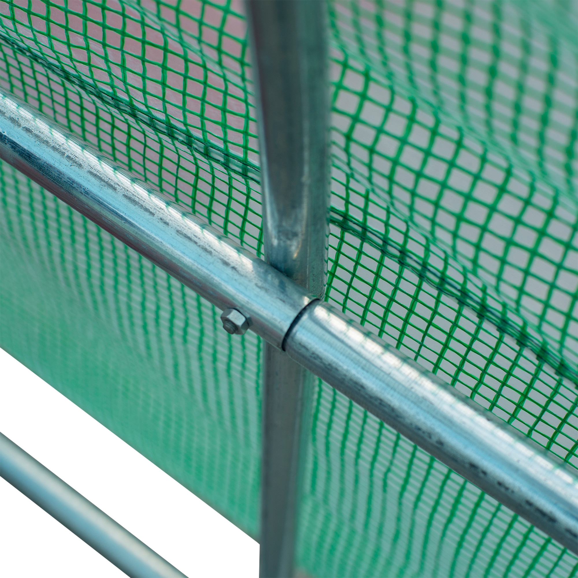  Sera Gradina 8×3×2 m, Verde, PE & Cadru din Otel [7]