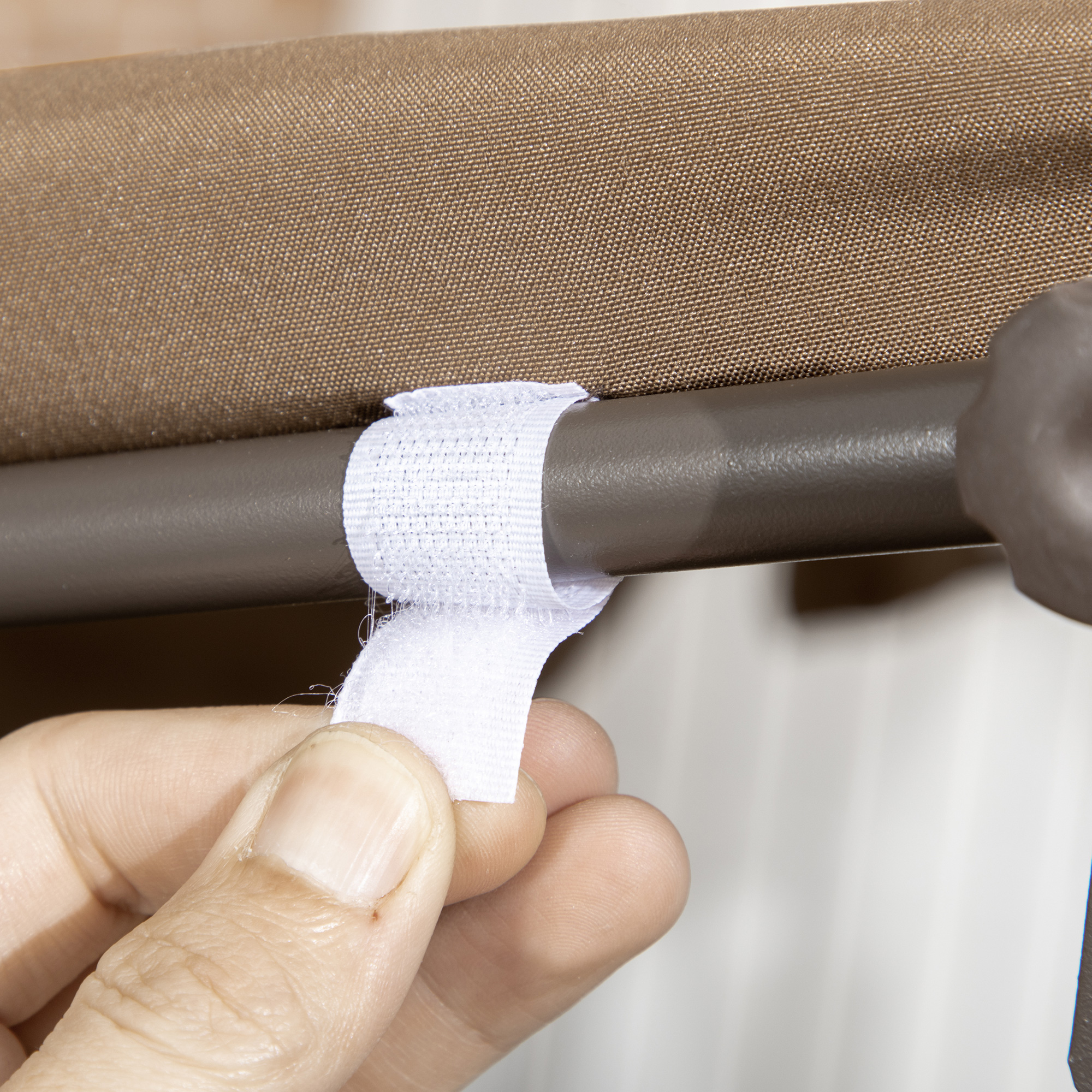 Balansoar Gradina 3 Locuri - Ratan & Otel, Acoperis Reglabil [8]