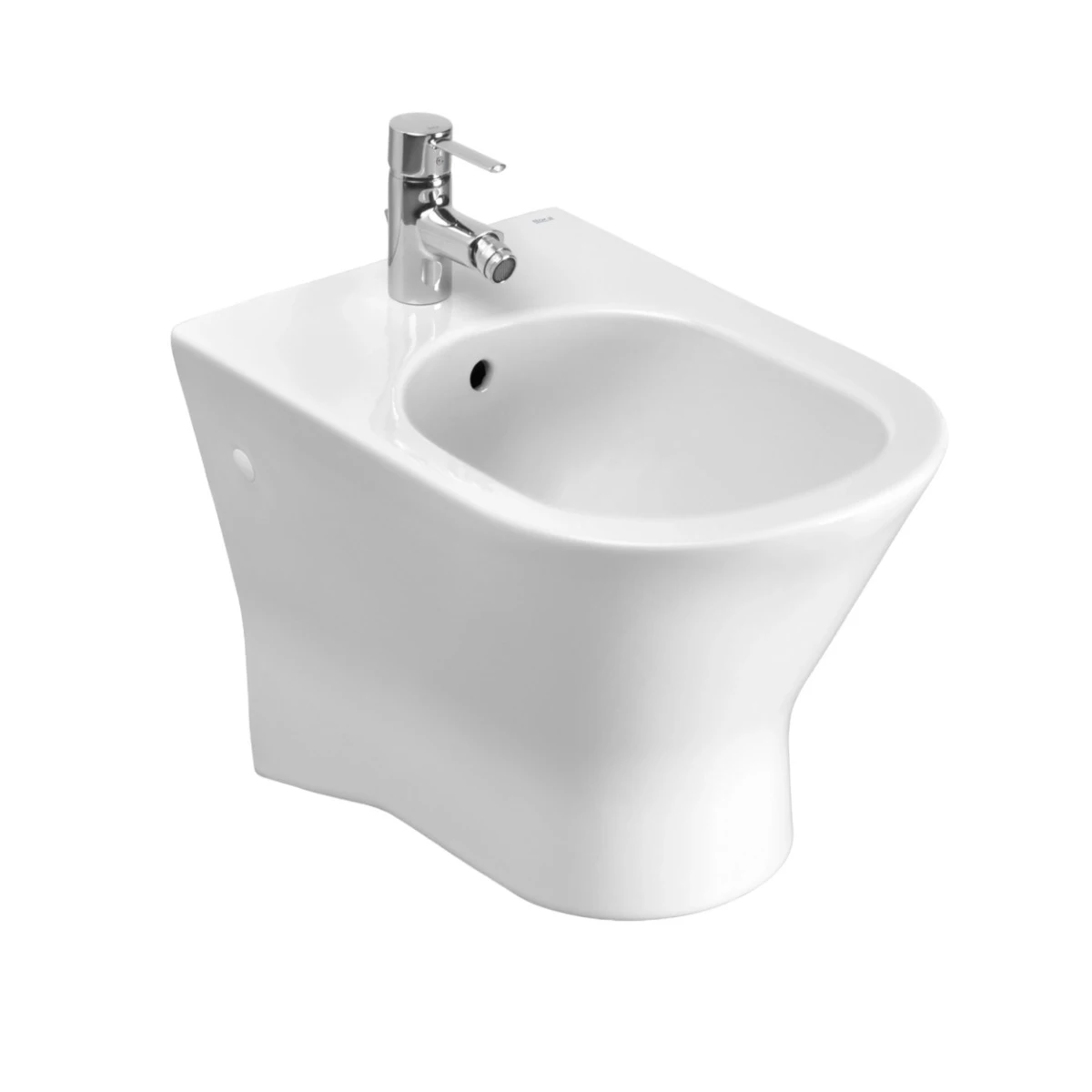 Baie - Bideu Roca A357645000, Nexo, montaj suspendat, preaplin, zona montaj interior, suprafata antibacteriana, alb