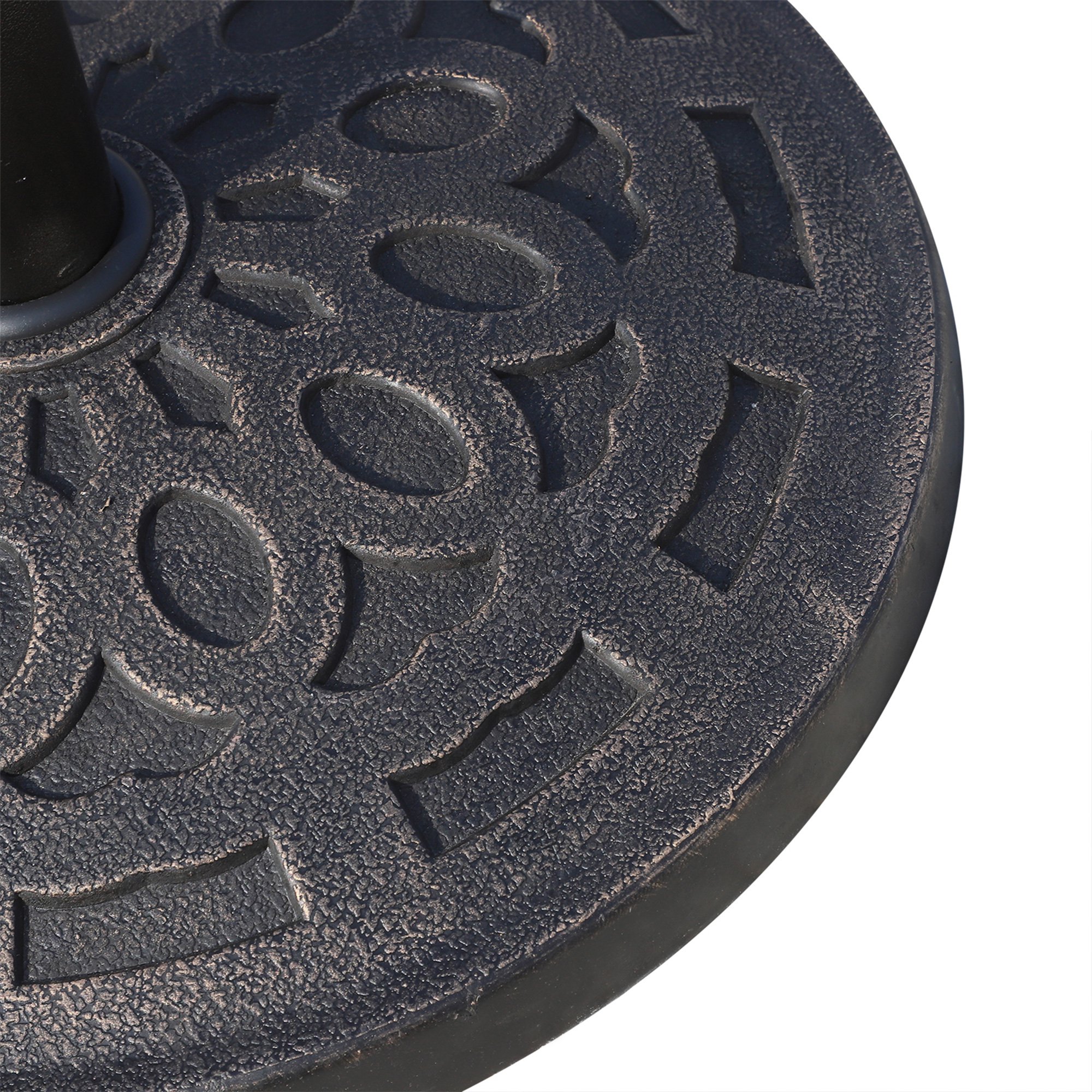  Baza pentru umbrela 12kg din rasina Φ48.5x34cm pentru stalpi 38-48mm bronz [7]