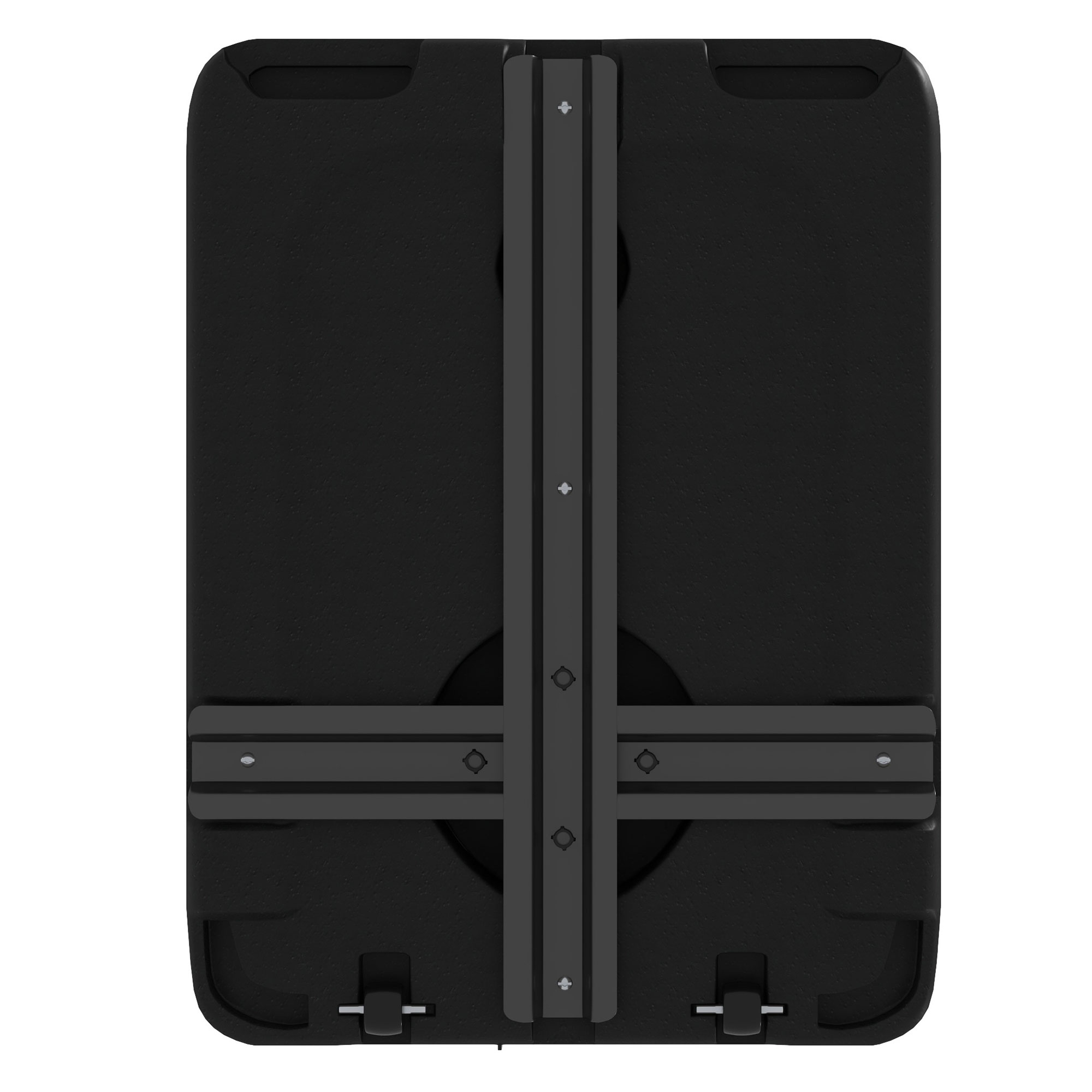 Baza  pentru Umbrela de Gradina Umpluta cu Apa si Nisip 70-90 kg, Roti si Maner din HDPE, 80x60 cm, Negru [7]