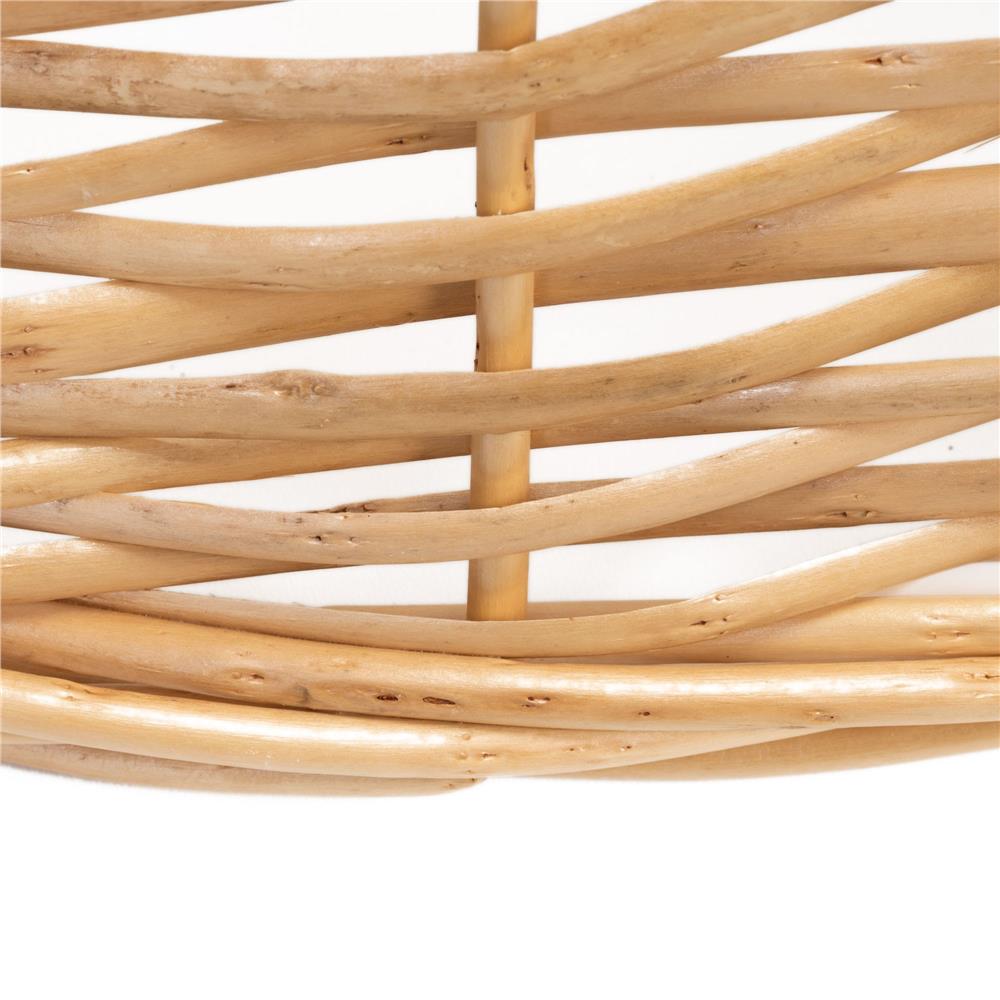 Protectie suport brad Craciun din impletitura, 58x24 cm, maro deschis [10]