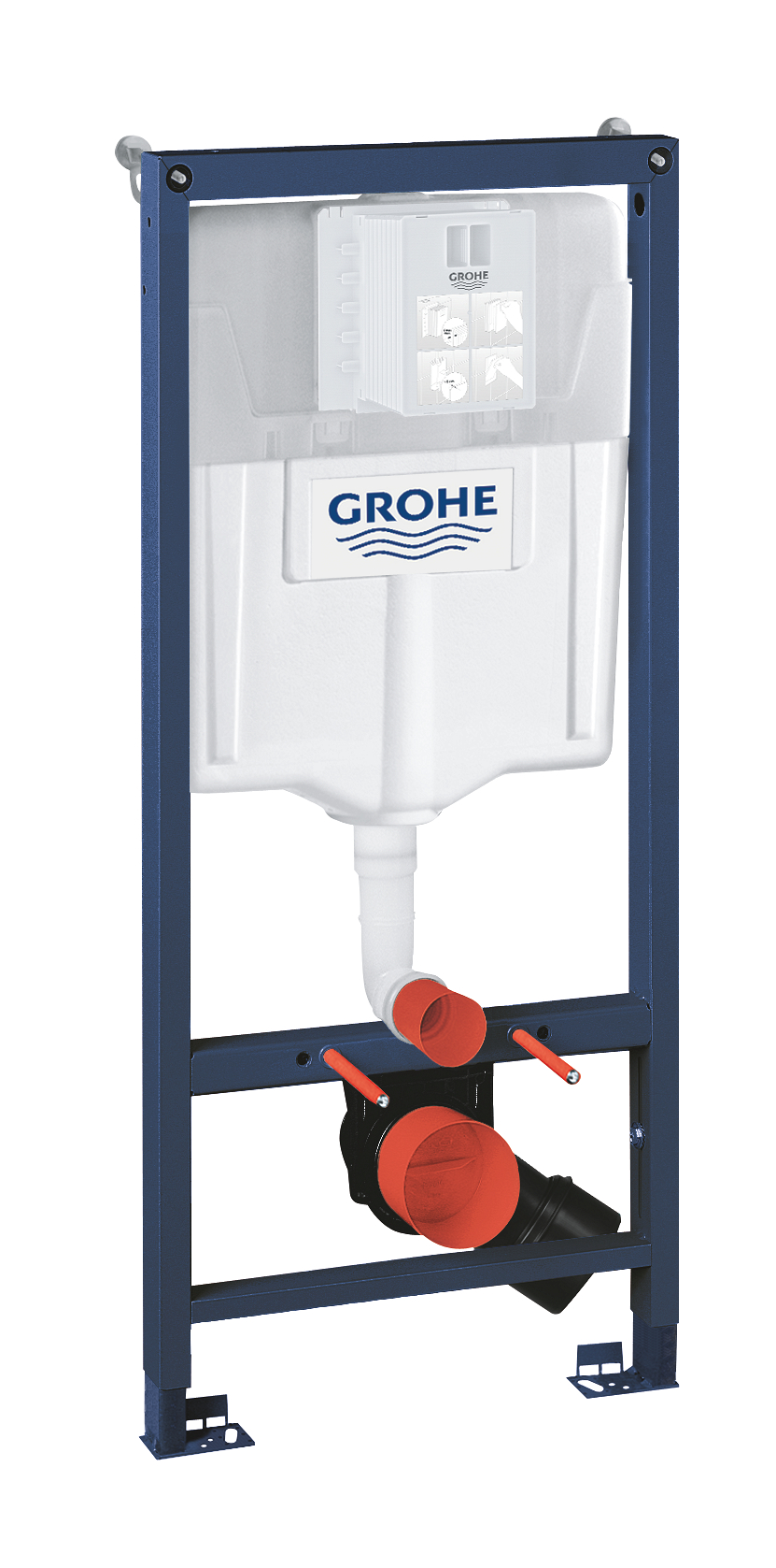 Baie - Set rezervor Grohe 39750001, Cadru 2in1 Rapid SL, tip instalare incastrat, tip placare uscata, numar moduri spalare 2