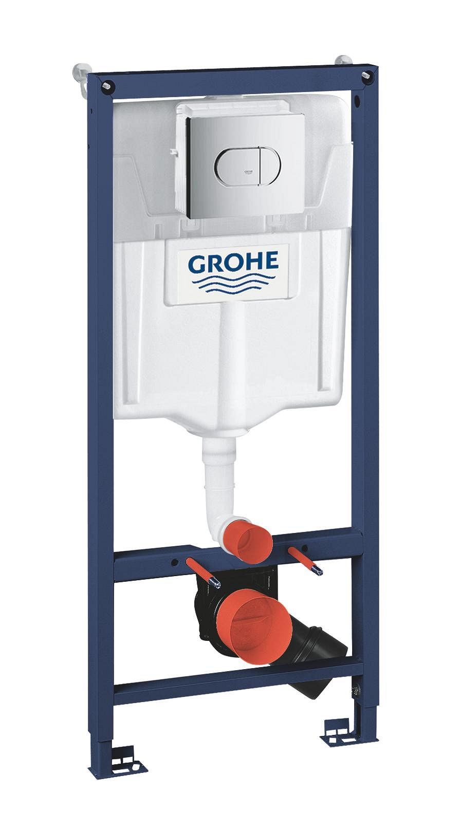Baie - Set rezervor Grohe 38981000, Cadru Rapid SL, tip instalare incastrat, tip placare uscata, numar moduri spalare 2