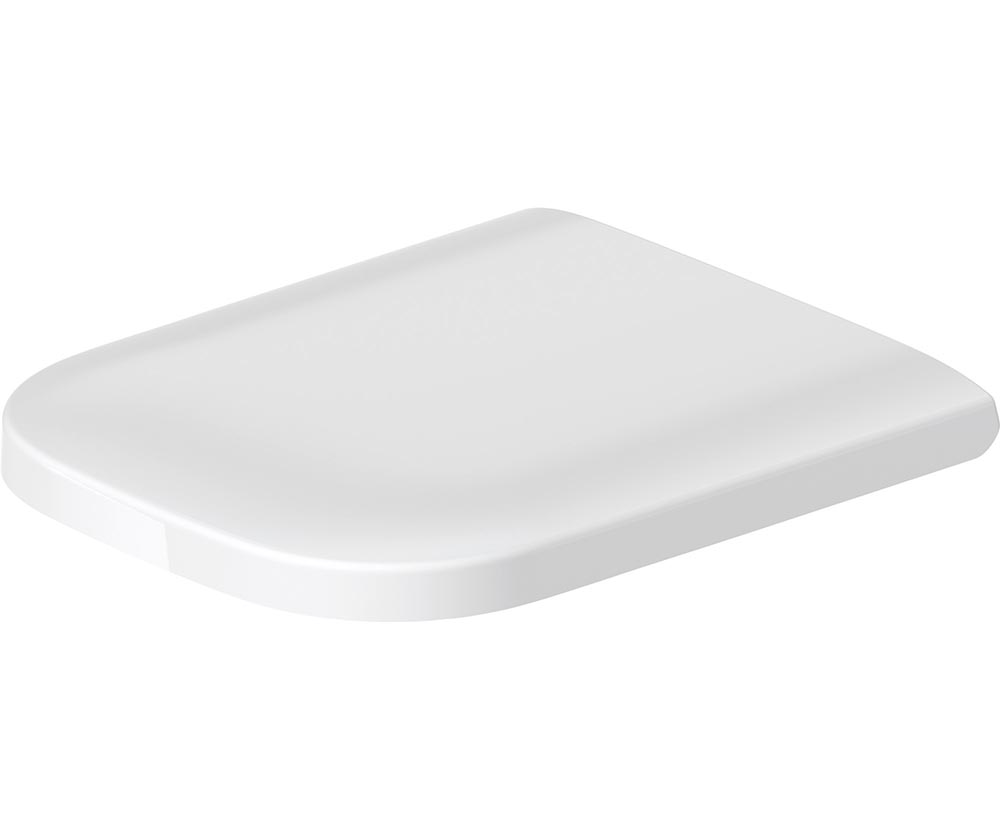 Baie - Capac WC Duravit 0064590000, Happy D.2, pentru wc, capac softclose, eliberare rapida, suprafata antiaderent, alb