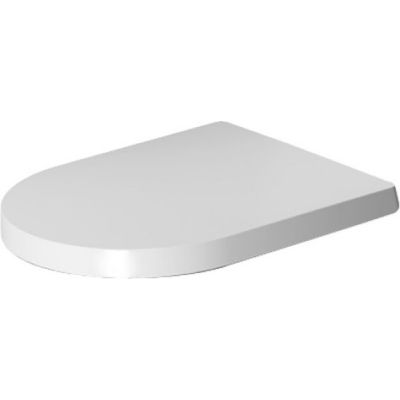 Capac WC Duravit 0020190000, ME by Starck, pentru wc, capac softclose, eliberare rapida, suprafata antiaderent, alb [1]