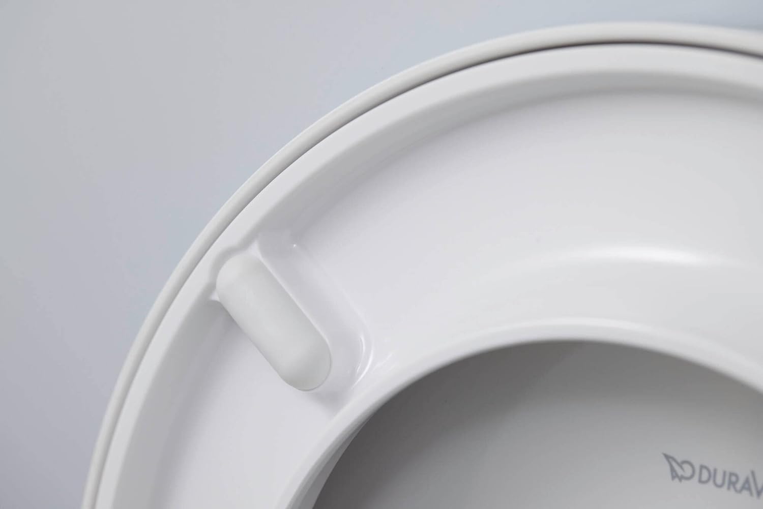 Capac WC Duravit 0020190000, ME by Starck, pentru wc, capac softclose, eliberare rapida, suprafata antiaderent, alb [2]