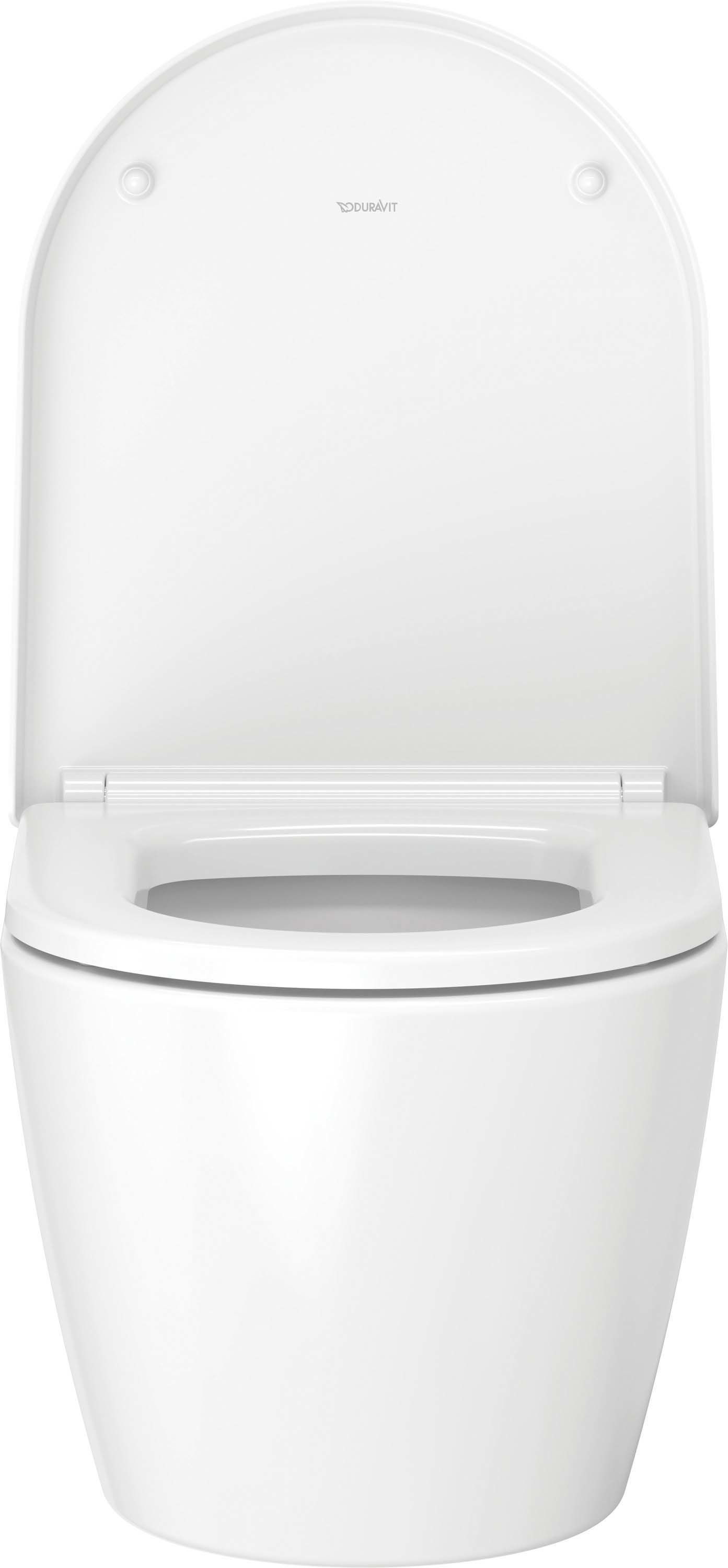 Capac WC Duravit 0020190000, ME by Starck, pentru wc, capac softclose, eliberare rapida, suprafata antiaderent, alb [6]