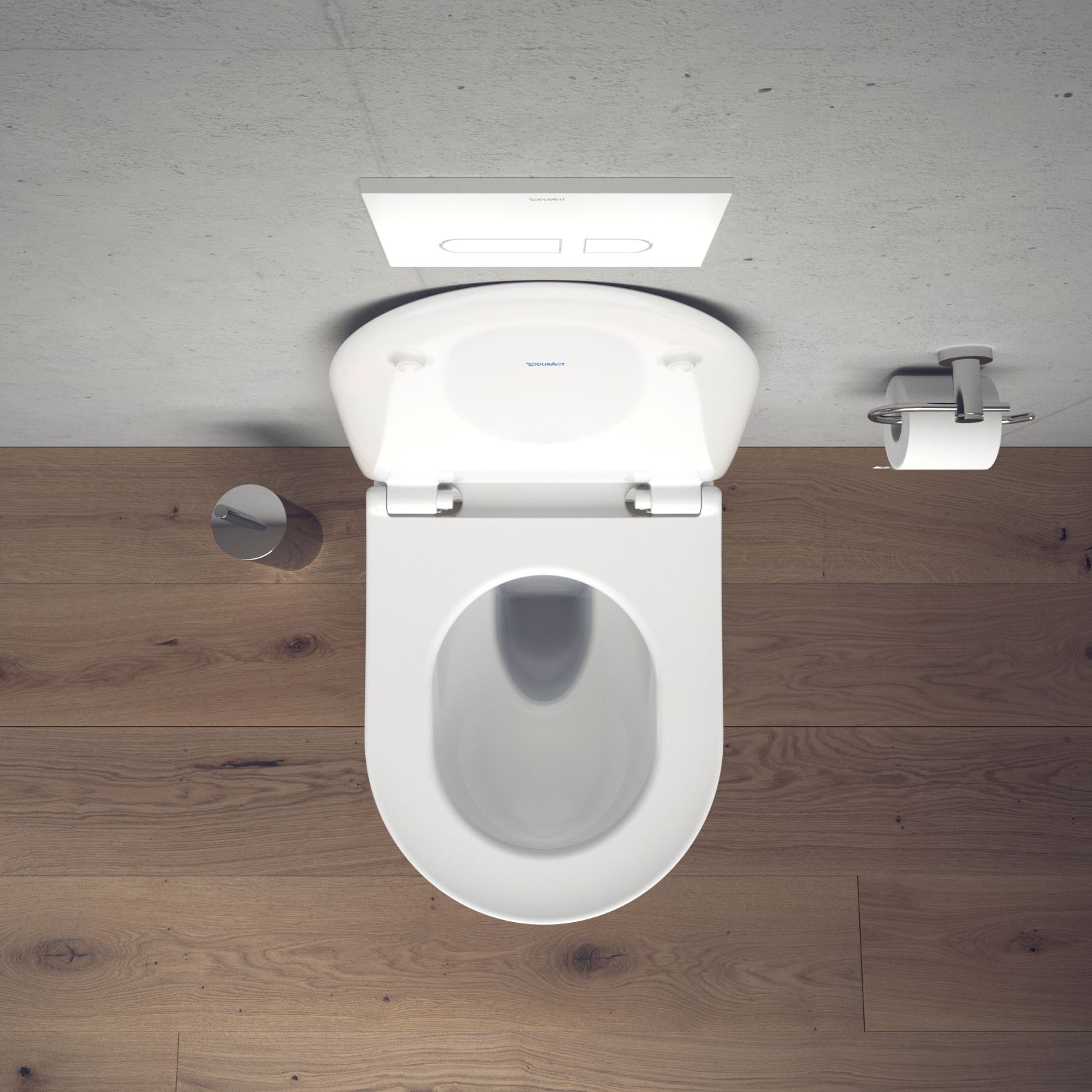 Capac WC Duravit 0026490000, Soleil by Starck, pentru wc, capac softclose, slim, eliberare rapida, alb [3]