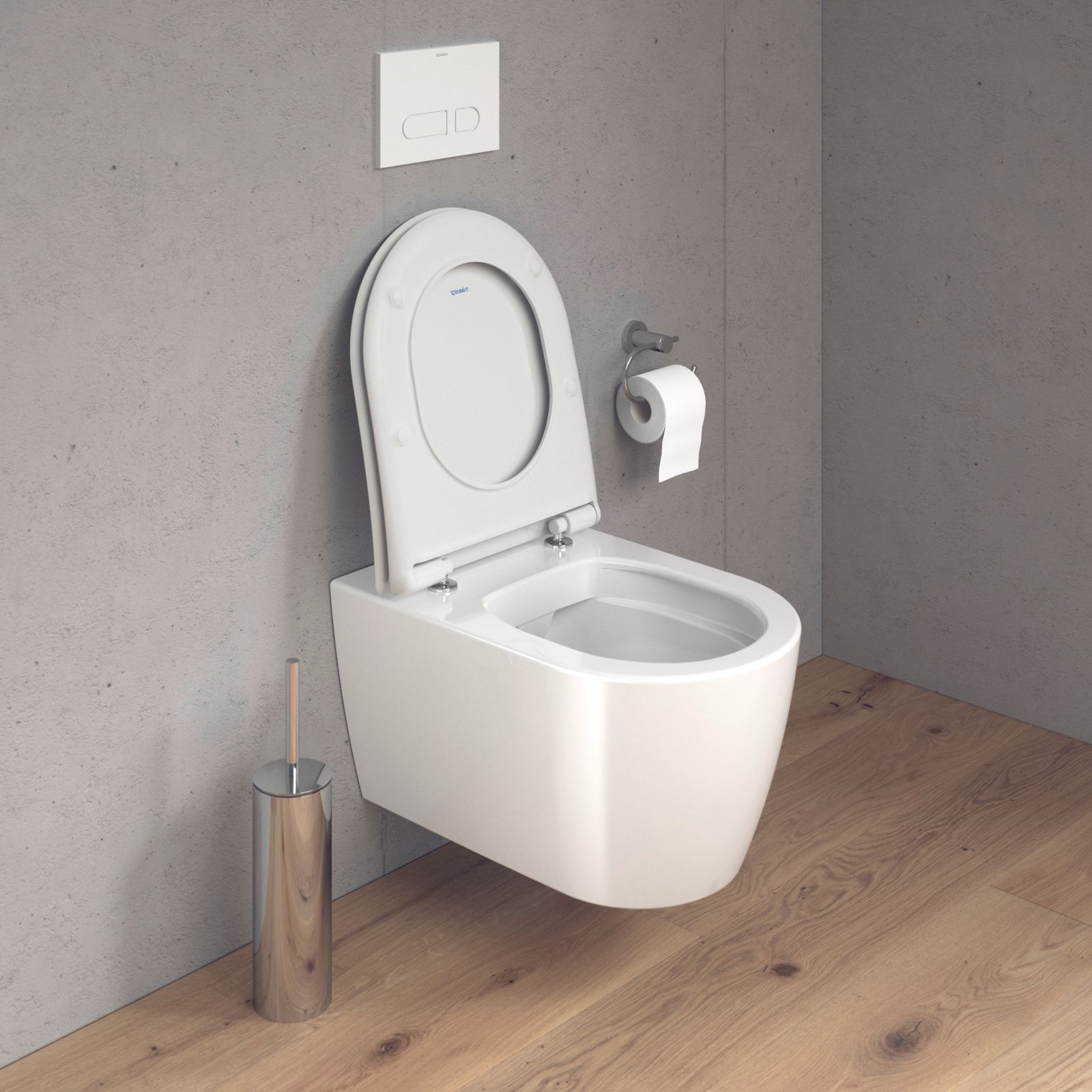 Capac WC Duravit 0026490000, Soleil by Starck, pentru wc, capac softclose, slim, eliberare rapida, alb [5]