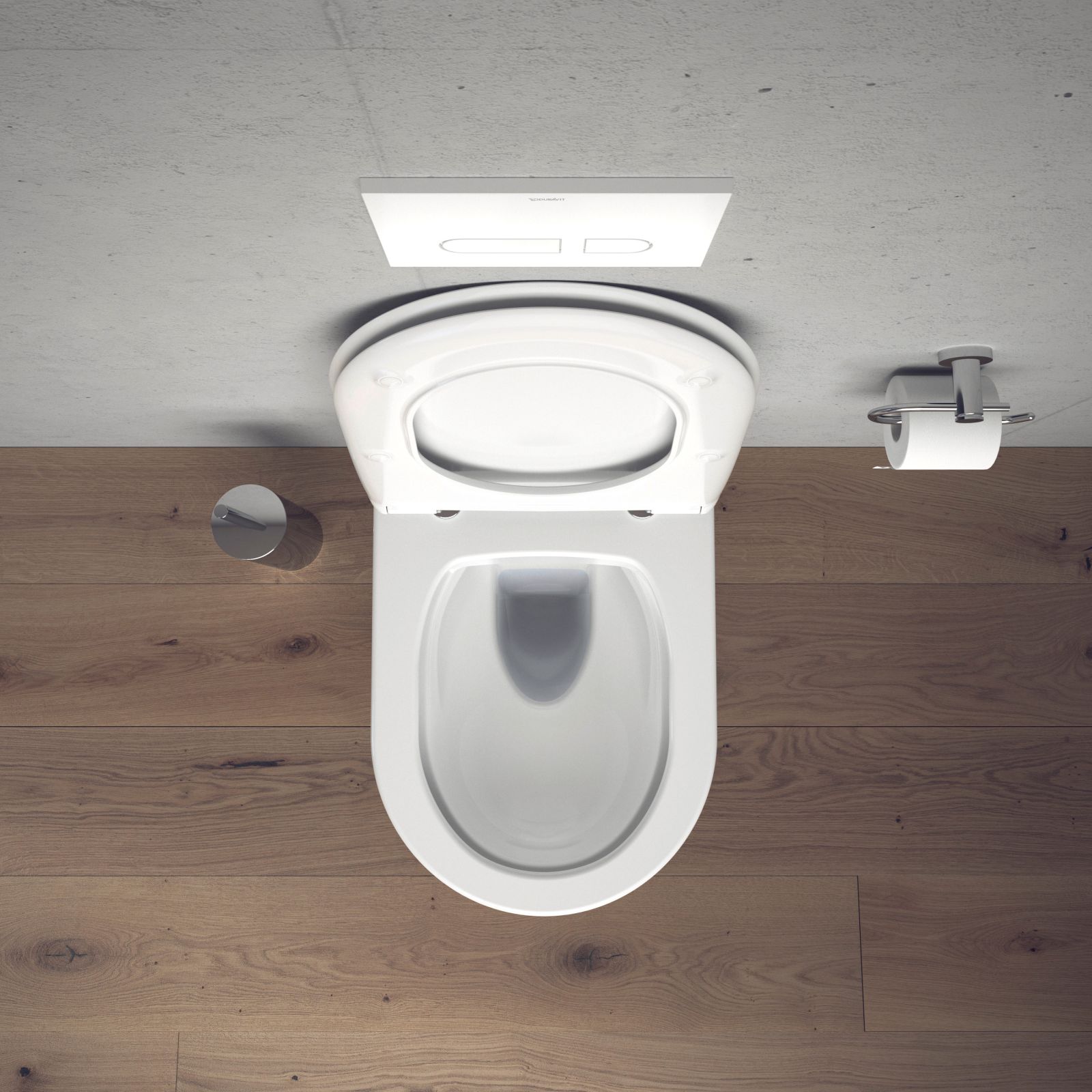 Capac WC Duravit 0026490000, Soleil by Starck, pentru wc, capac softclose, slim, eliberare rapida, alb [2]