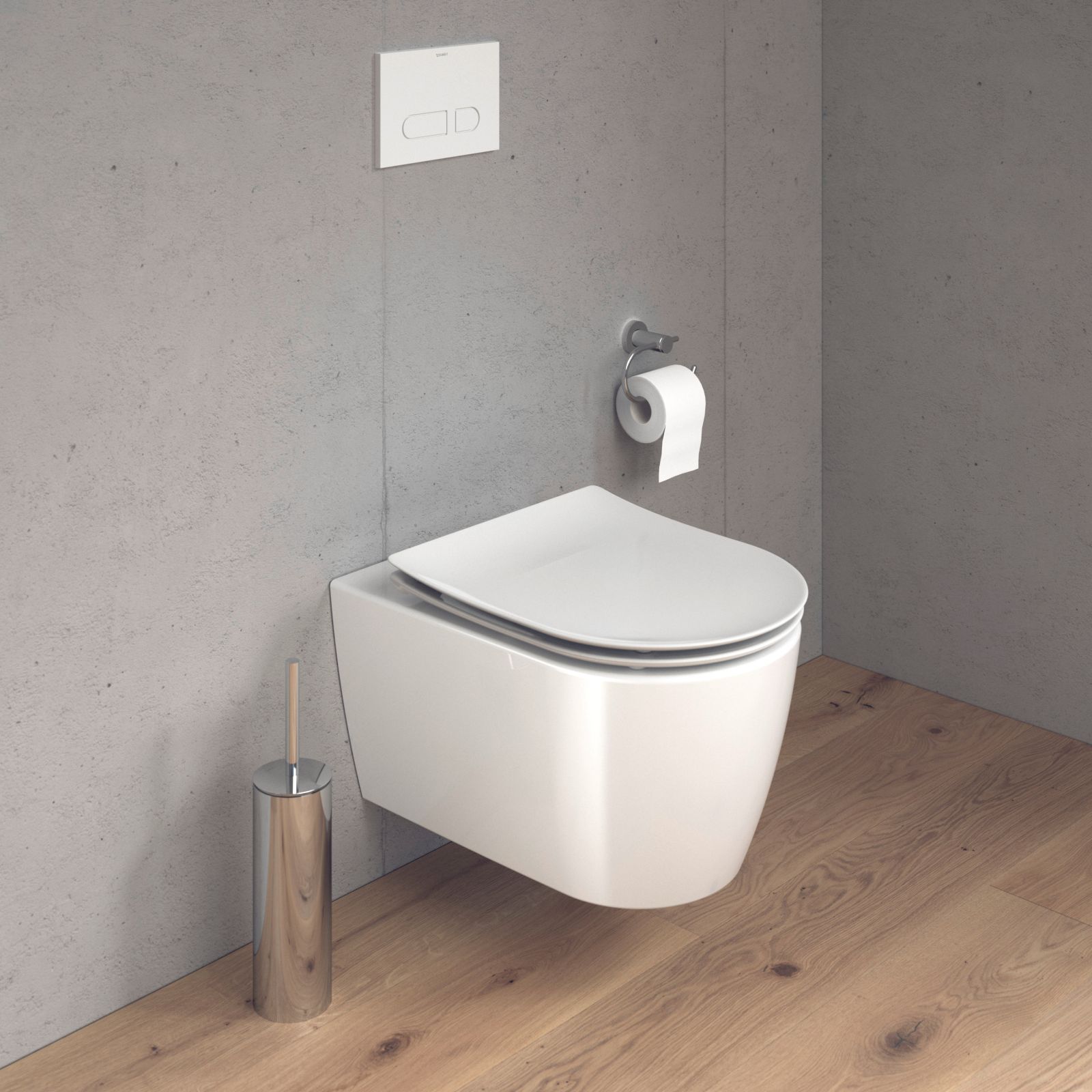 Capac WC Duravit 0026490000, Soleil by Starck, pentru wc, capac softclose, slim, eliberare rapida, alb [7]