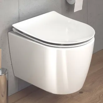 Capac WC Duravit 0022390000, Soleil by Starck, pentru wc, capac softclose, eliberare rapida, suprafata antiaderent, alb [2]