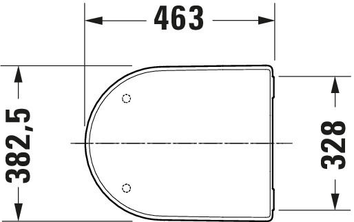 Capac WC Duravit 0022390000, Soleil by Starck, pentru wc, capac softclose, eliberare rapida, suprafata antiaderent, alb [6]