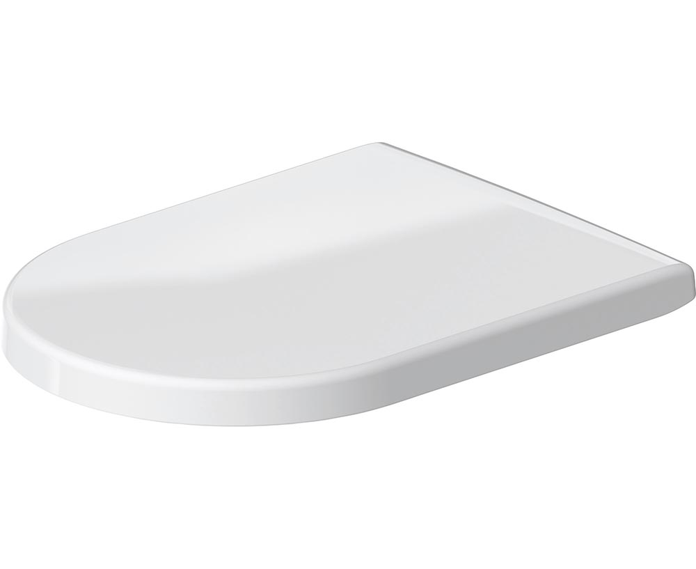 Baie - Capac WC Duravit 0067790000, Starck 3, pentru wc, eliberare rapida, suprafata antiaderent, seria Starck 3, alb
