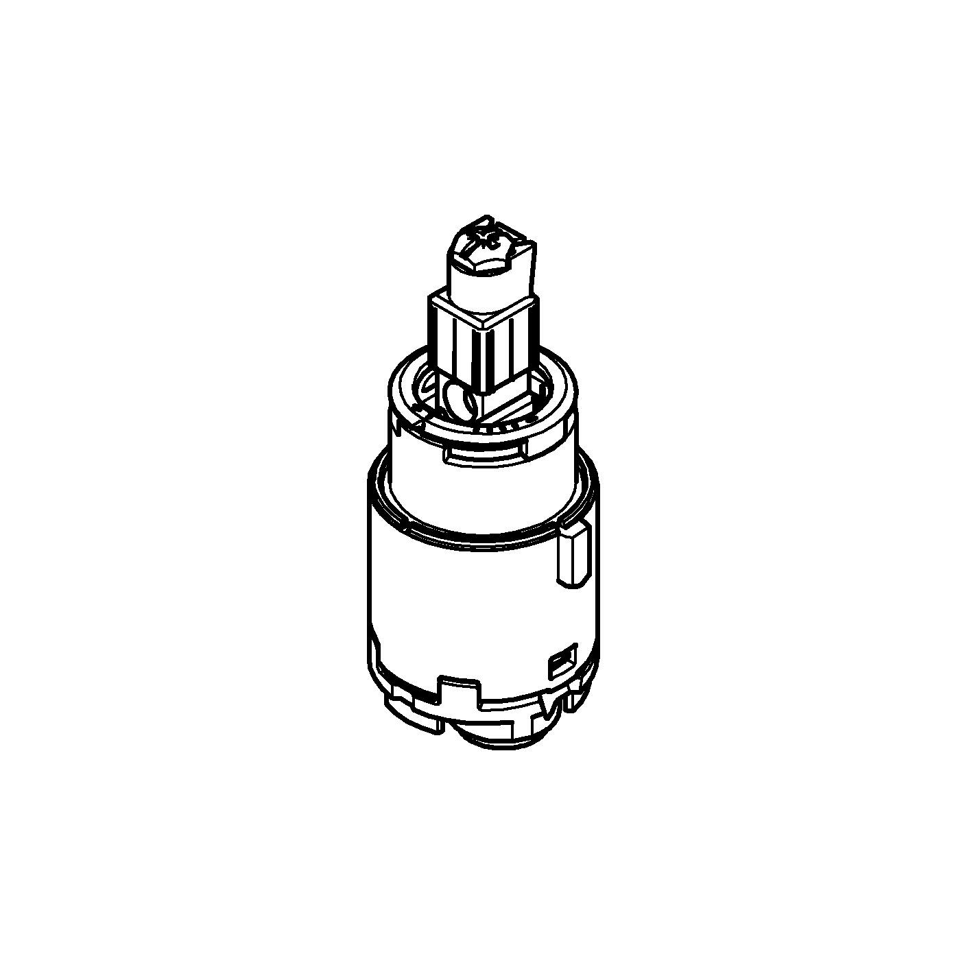 Cartus Grohe 46963000, ceramic, comanda baterie monocomanda, compatibil cu instalatii sanitare standard [1]