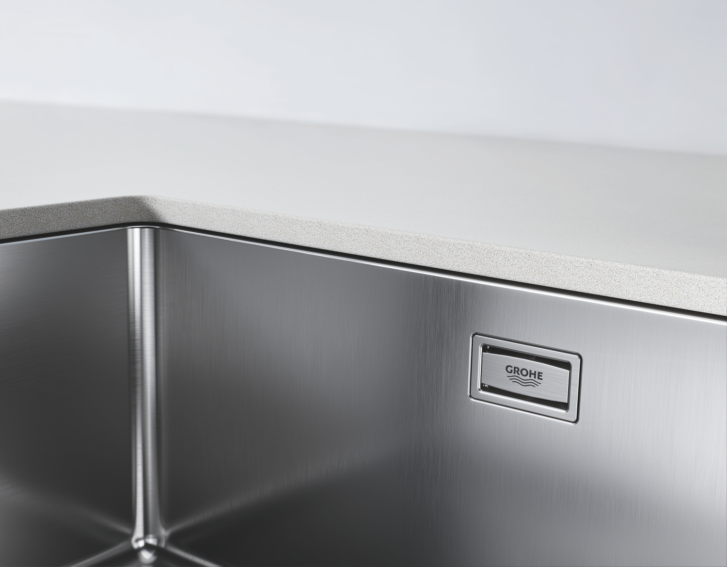 Chiuveta bucatarie Grohe 31575SD1, bucatarie K700, montaj pe blat, sub blat, in blat, tip incastrare stanga, crom [5]