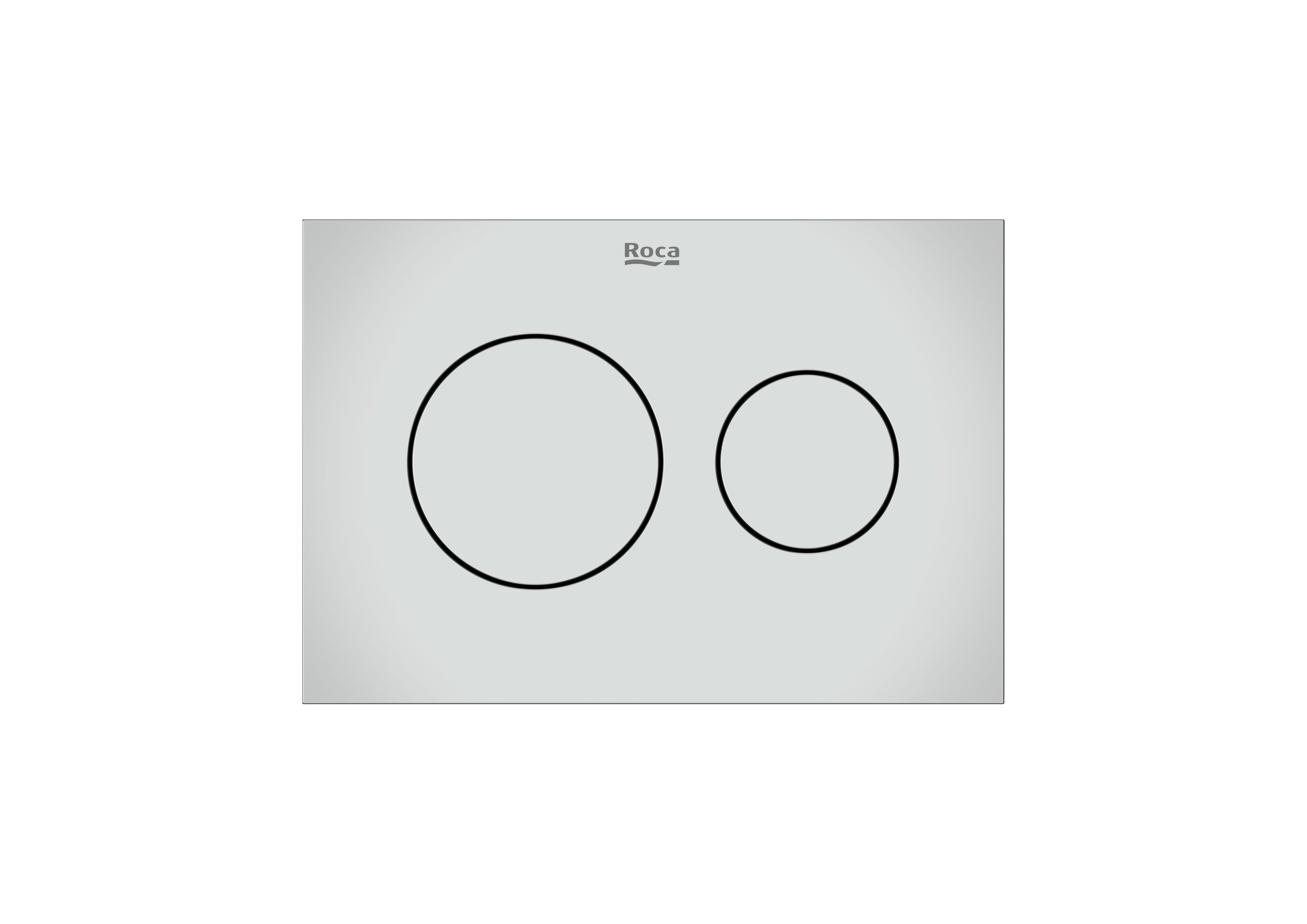 Clapete de actionare - Clapeta actionare Roca A890223301, Dublo S, pentru toaleta, utilizare igienica si eficienta, crom