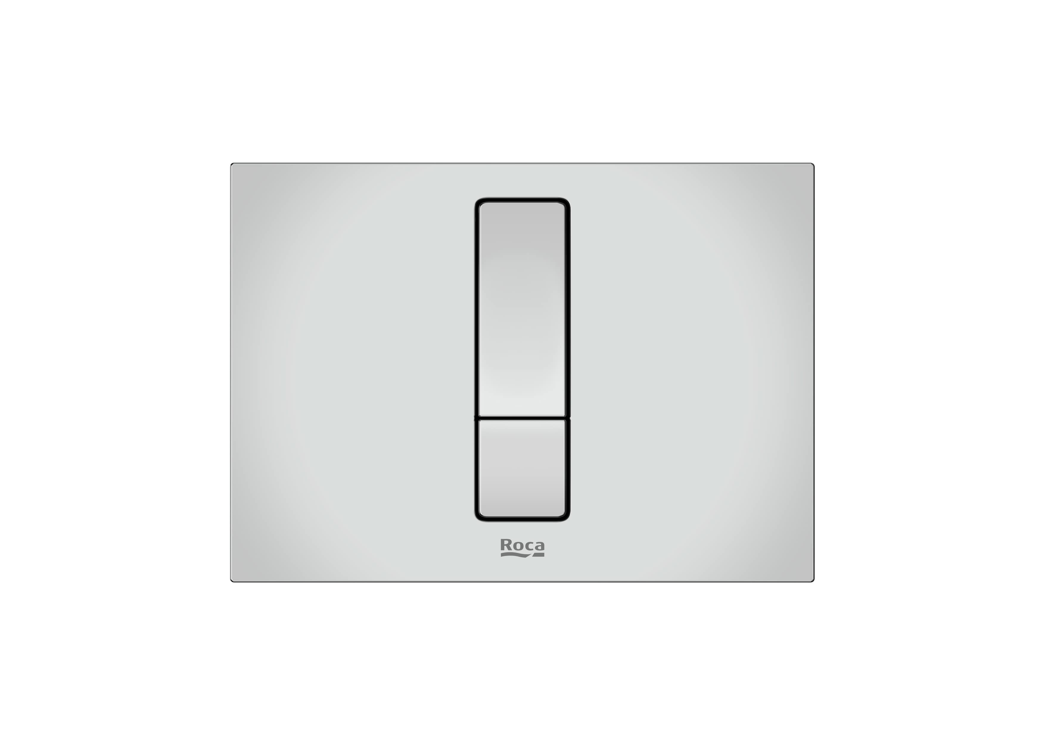 Clapete de actionare - Clapeta actionare Roca A890221301, Duplo S, pentru toaleta, utilizare igienica si eficienta, crom
