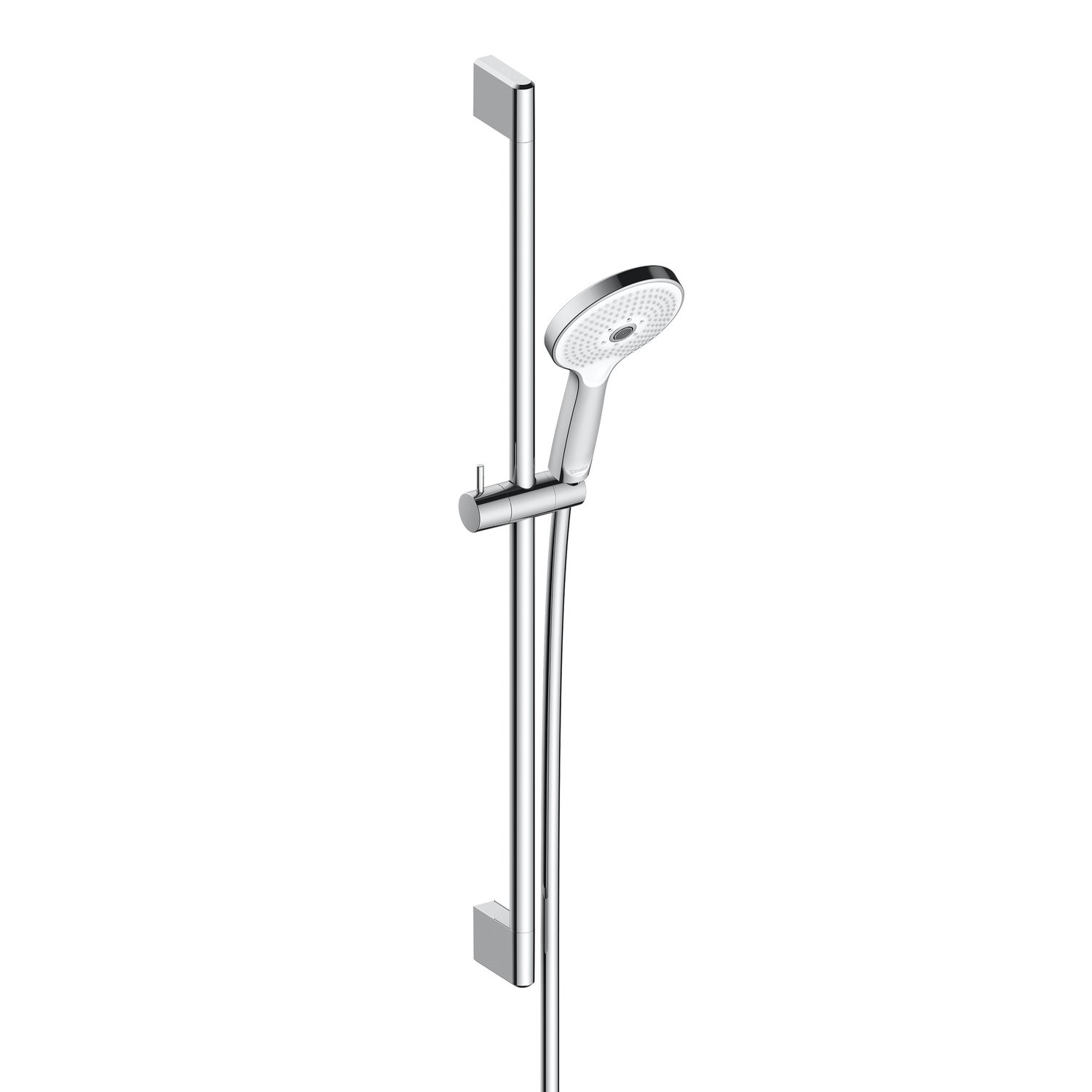 Baie - Coloana de dus Duravit UV0680003010, dus, montaj aparent, numar functii para dus 3, lungime furtun m 1.6, crom