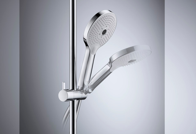 Coloana de dus Duravit UV0680003010, dus, montaj aparent, numar functii para dus 3, lungime furtun m 1.6, crom [1]