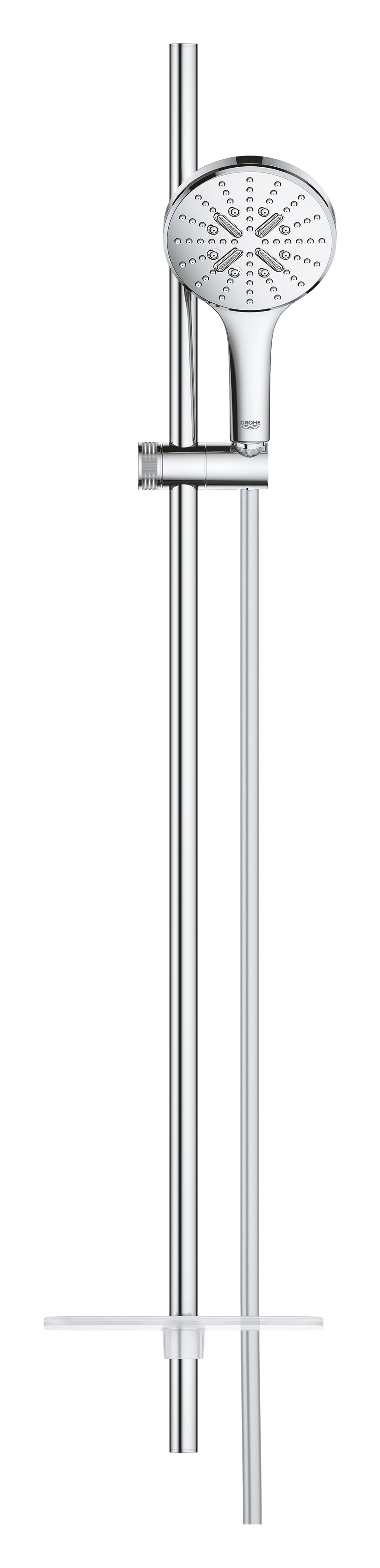 Coloana de dus Grohe 26548000, dus SmartActive 130, montaj aparent, pentru un dus confortabil zilnic, crom [1]