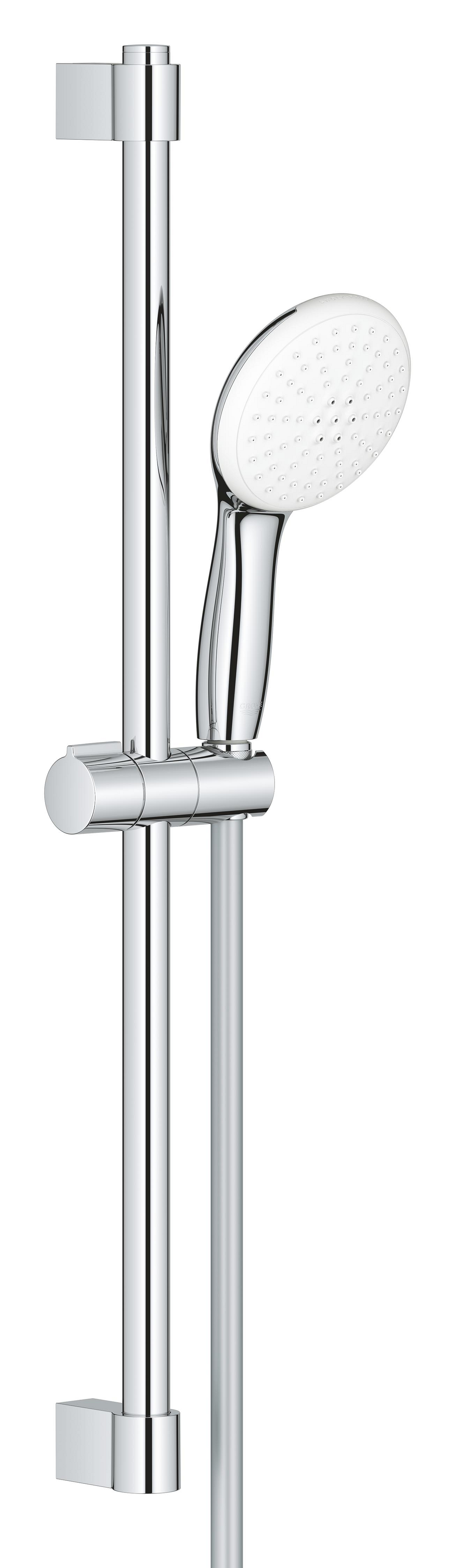 Baie - Coloana de dus Grohe 26162003, dus Tempesta 110, montaj aparent, numar functii para dus 2, lungime furtun m 1.75, crom